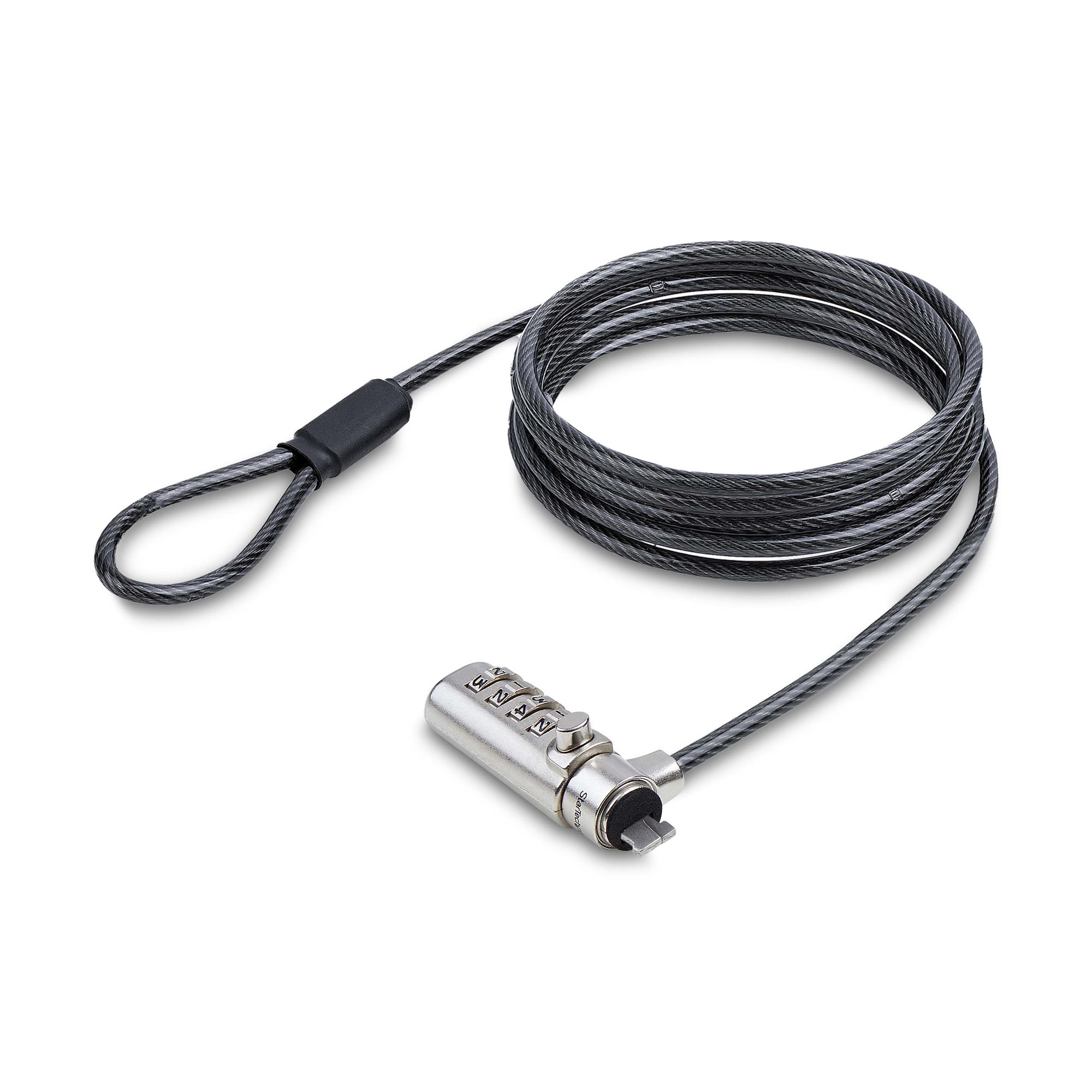 CABLE DE SEGURIDAD DE 15M CON  CANDADO NANO PARA LAPTOP - Startech.com