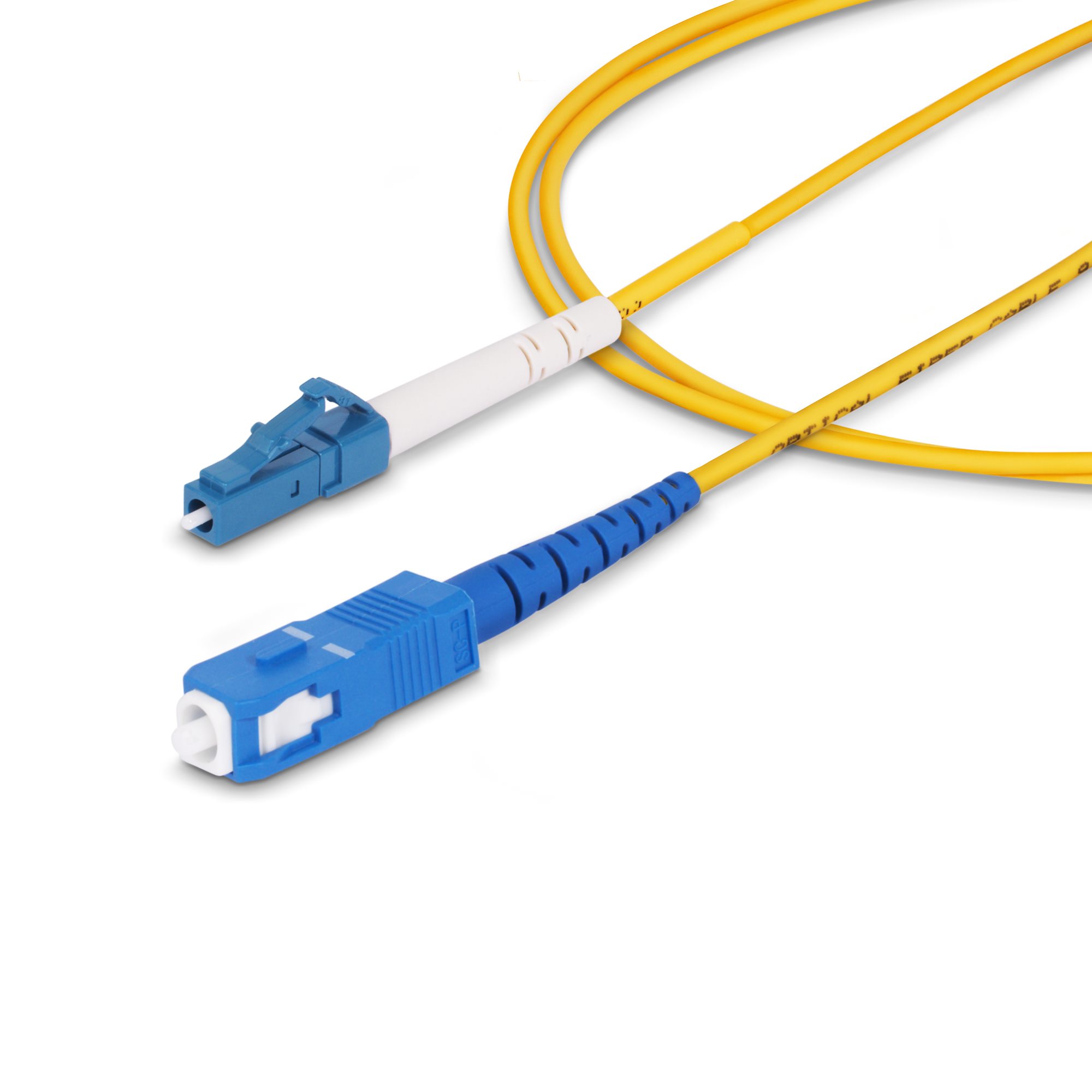 5m (16.4ft) LC to SC (UPC) OS2 Single Mode Simplex Fiber