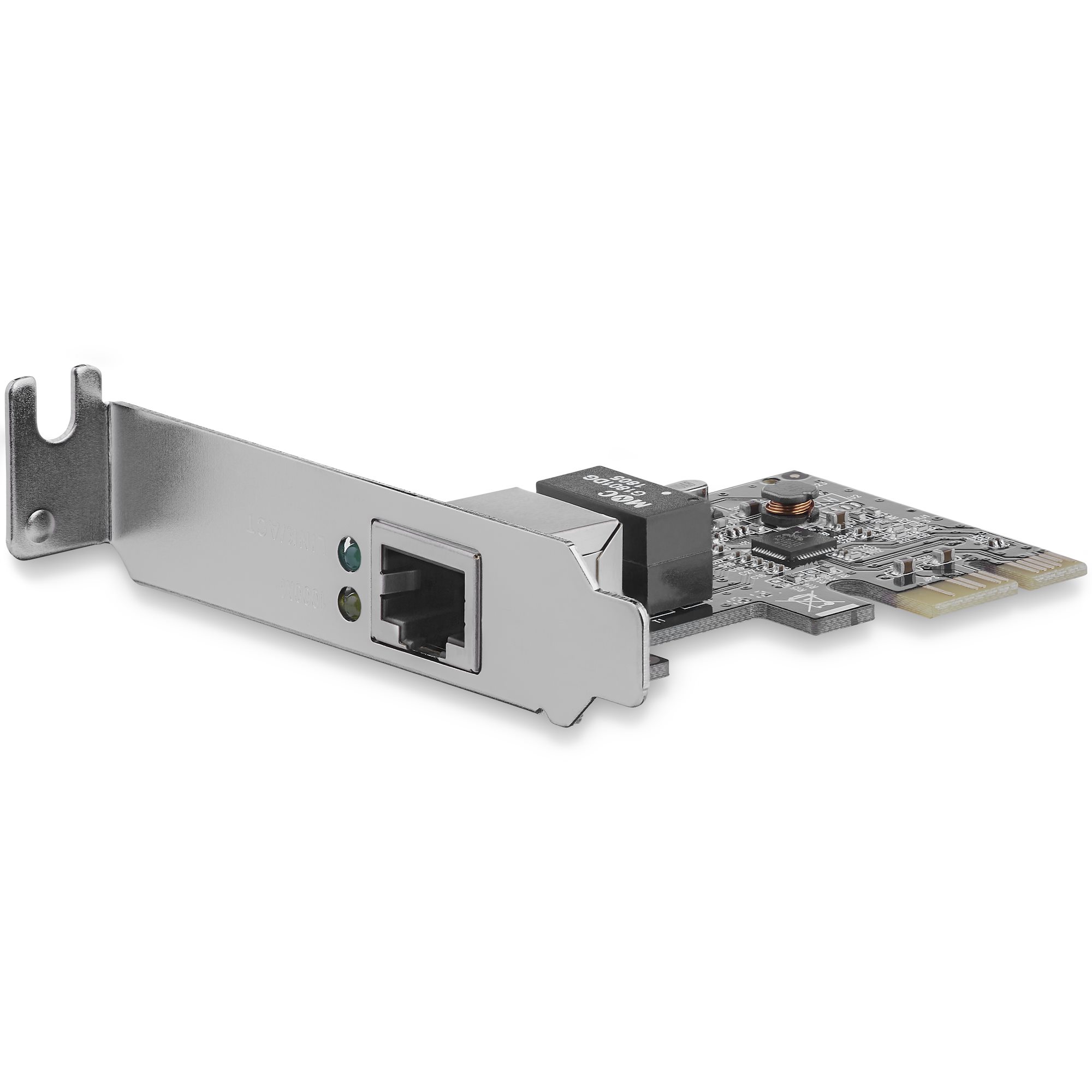 Carte Réseau PCIe 1 port - Profil Bas - Port RJ45 - Chipset Realtek  RTL8111H - Carte Réseau Ethernet - Carte Réseau Adaptateur Serveur NIC