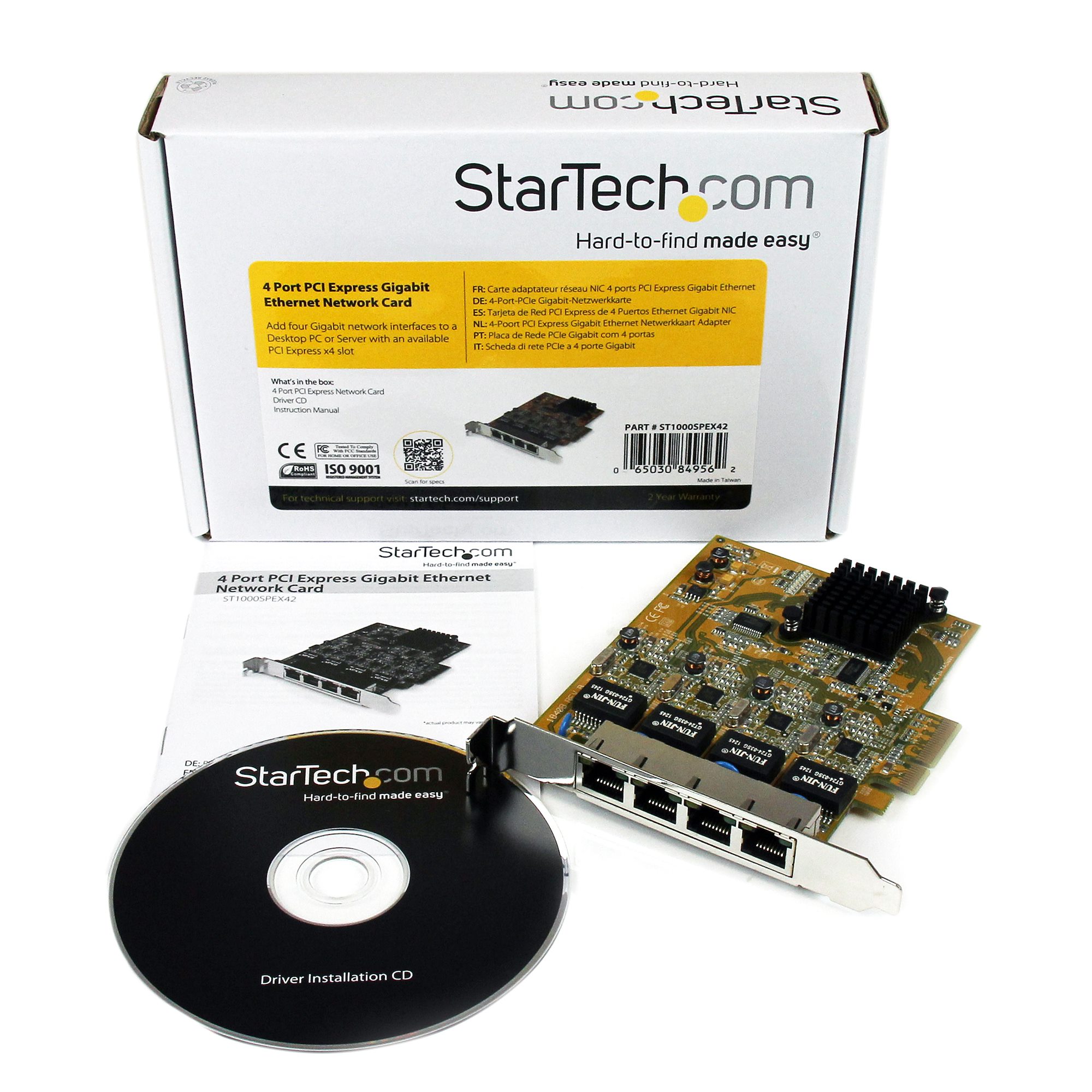 StarTech.com ST1000PEXPSE  StarTech.com Carte Réseau PCI Express