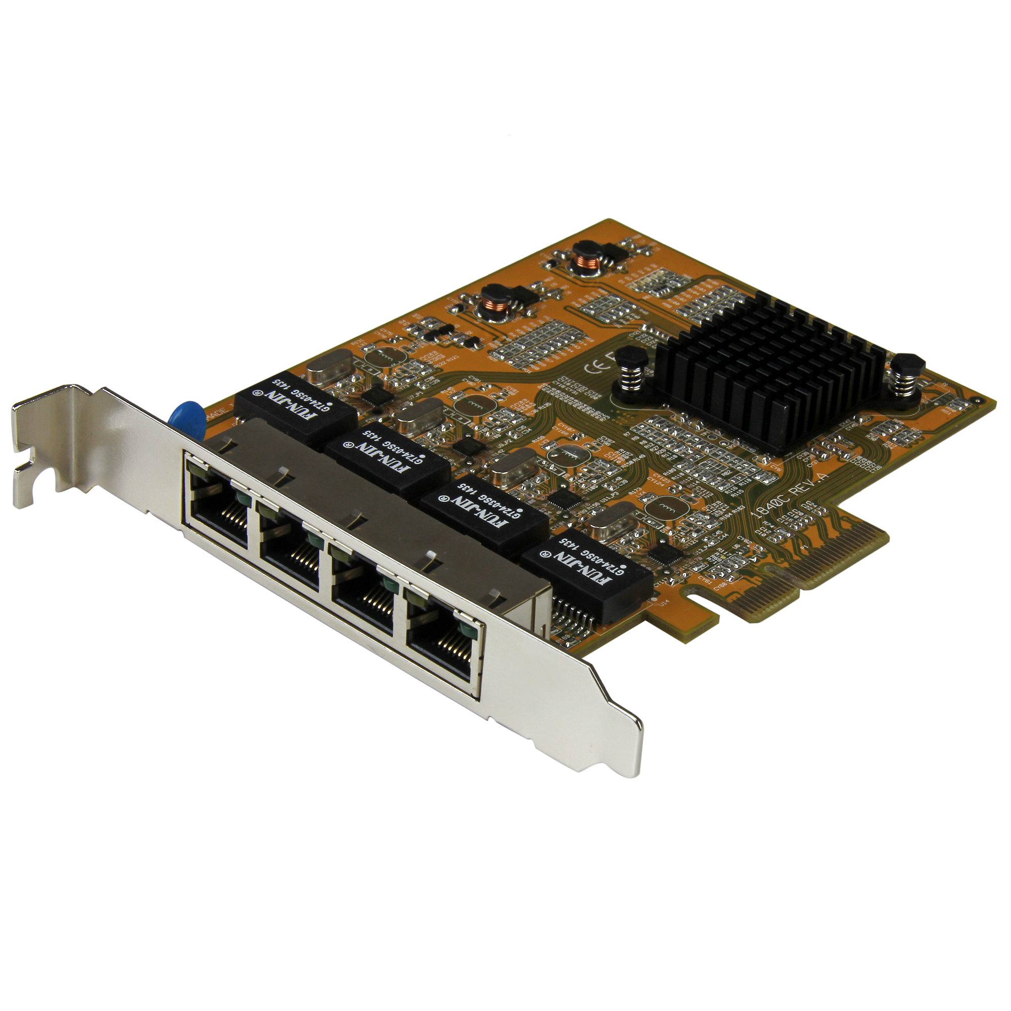 4-Port PCIe Gigabit Network Adapter Card - Network Adapter Cards |  StarTech.com