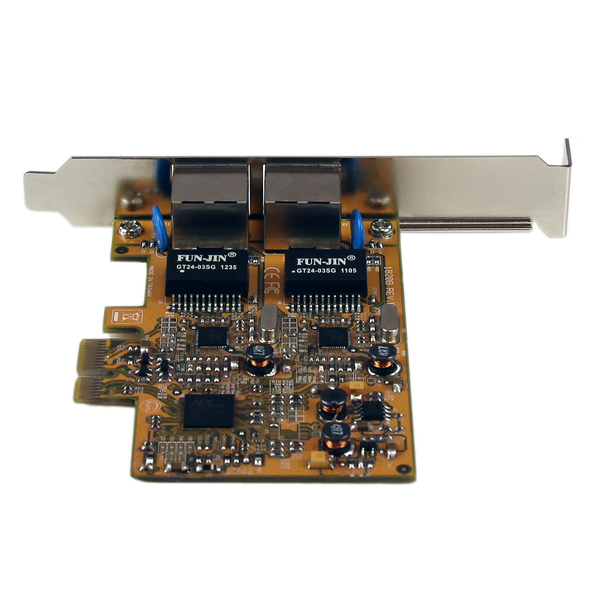 2 Port Gigabit PCI Express Network Card - Network Adapter Cards 