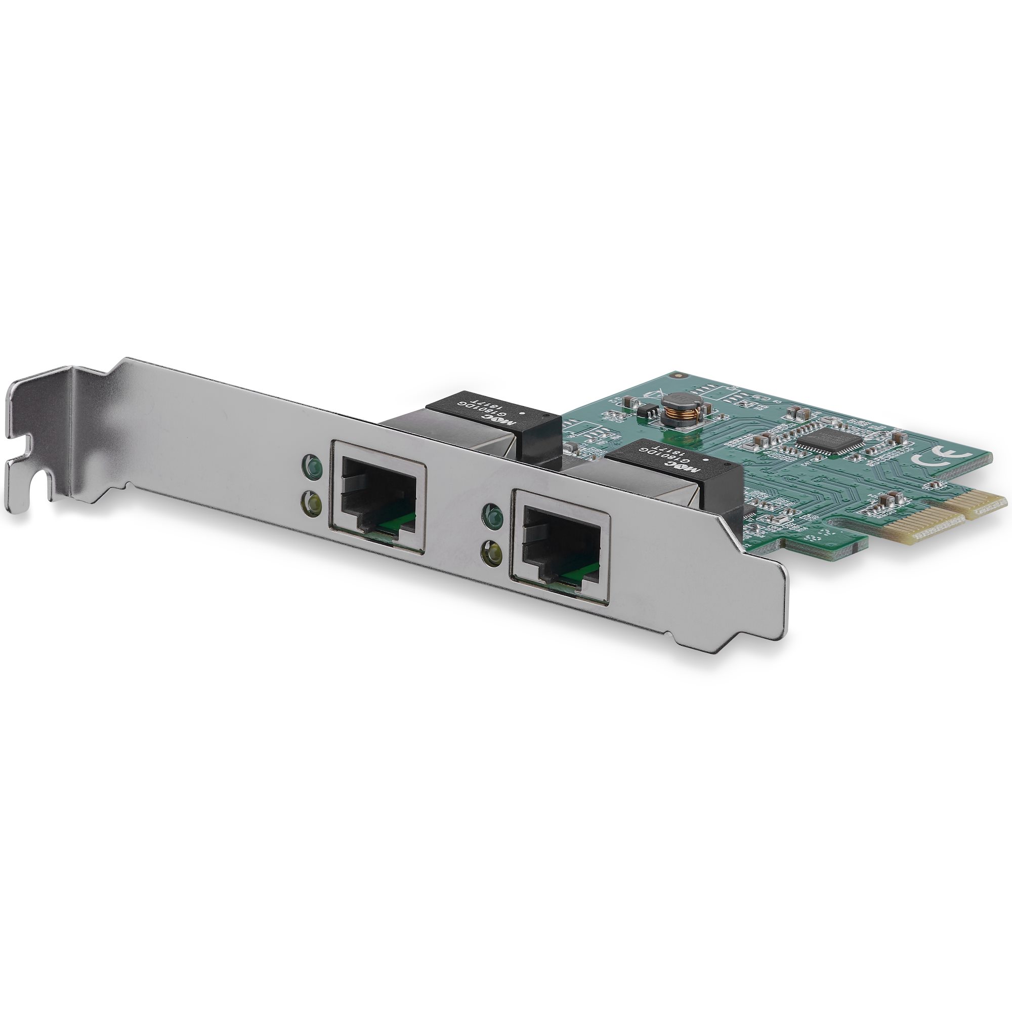 Carte réseau PCI Express à 2 ports Gigabit Ethernet - Adaptateur NIC PCIe  GbE