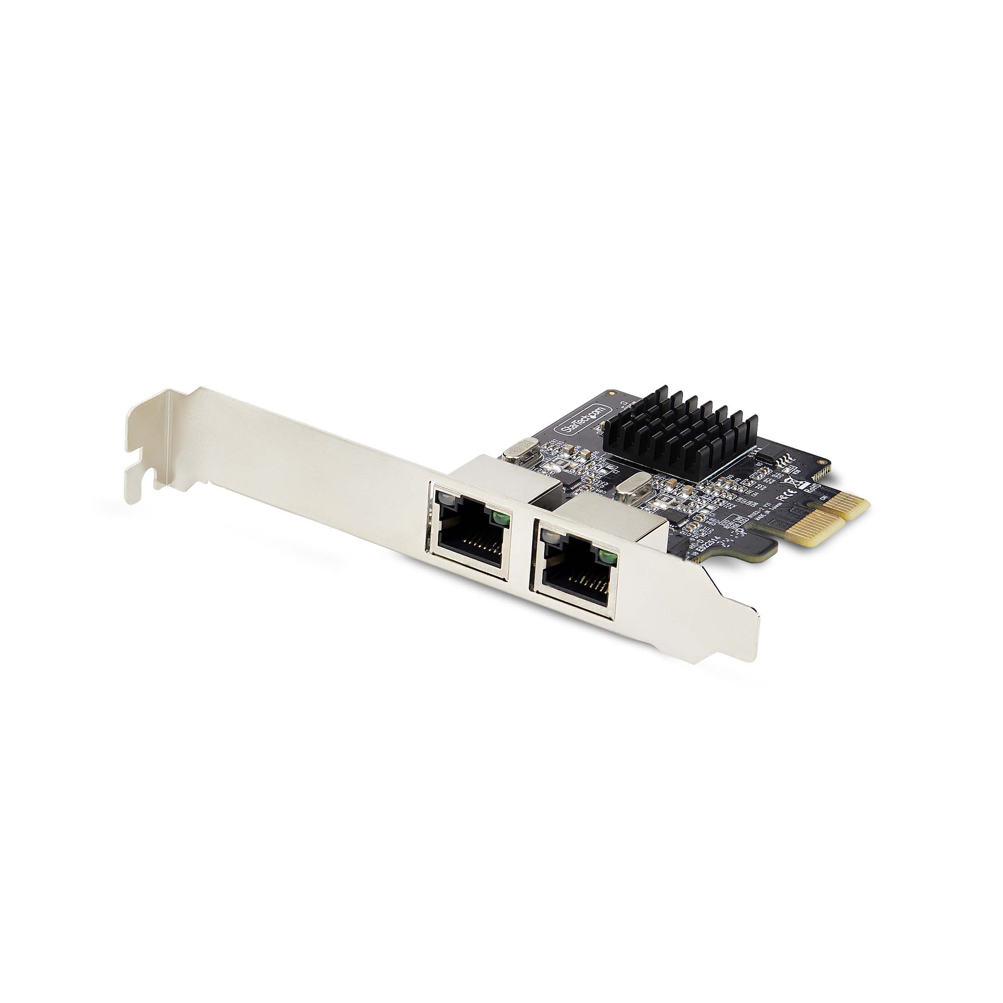 2-Port Gigabit PCIe Network Card, TAA - Network Adapter Cards 