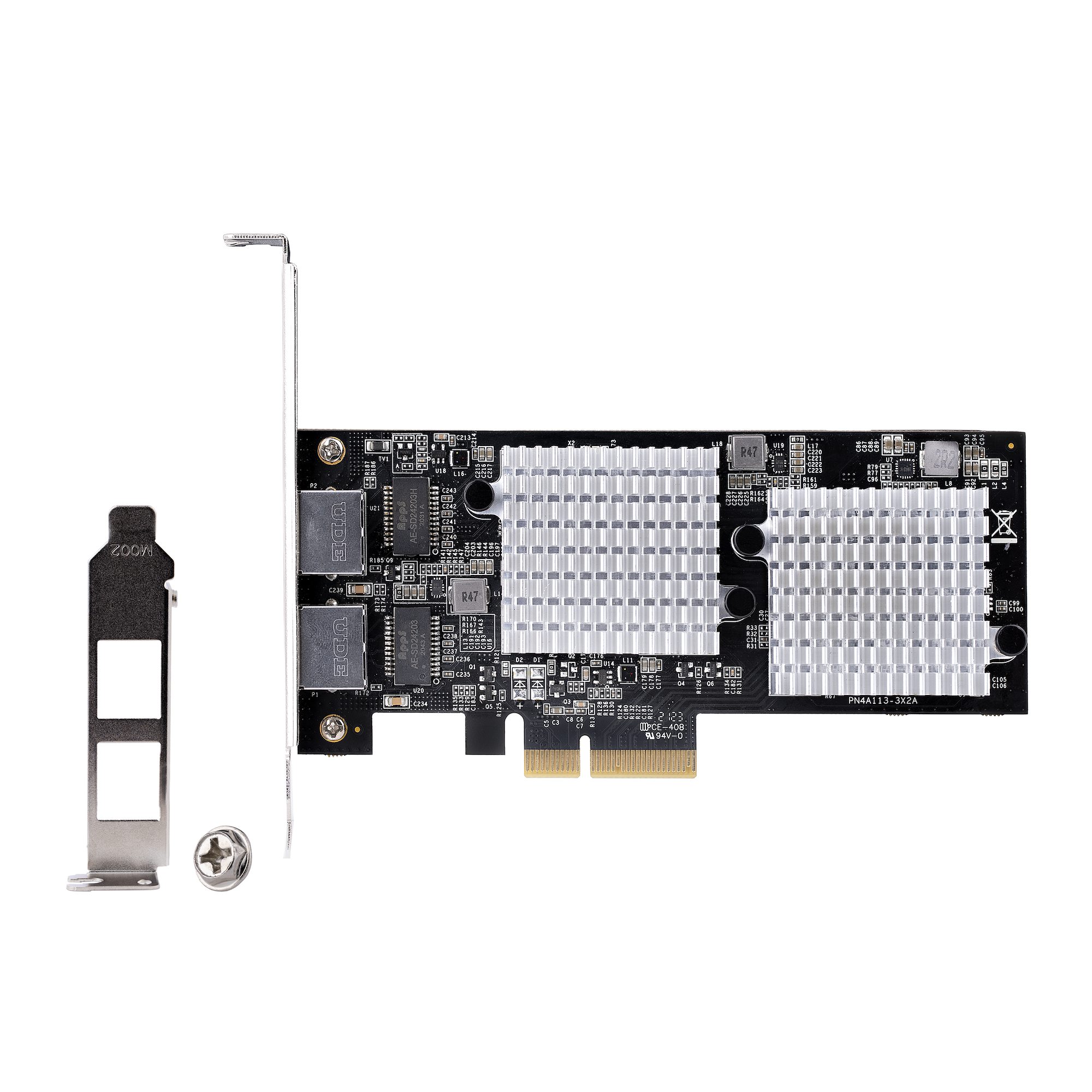 10ギガビット対応2ポートPCI Express ネットワークアダプターカード