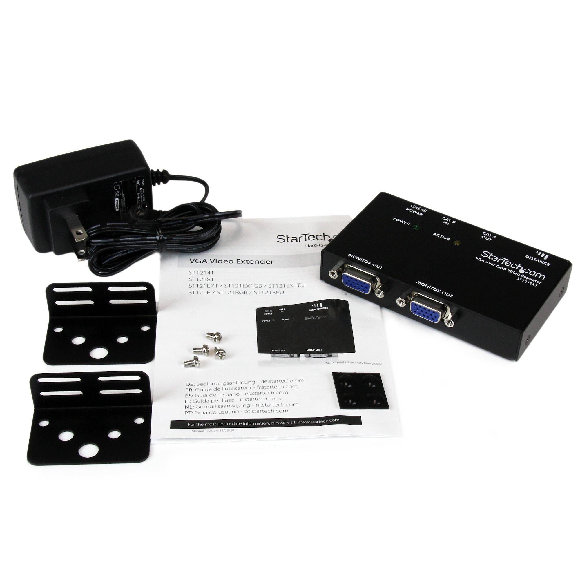 StarTech VGA over offers Cat5 Video Extender Receiver # ST121R ( NEW)