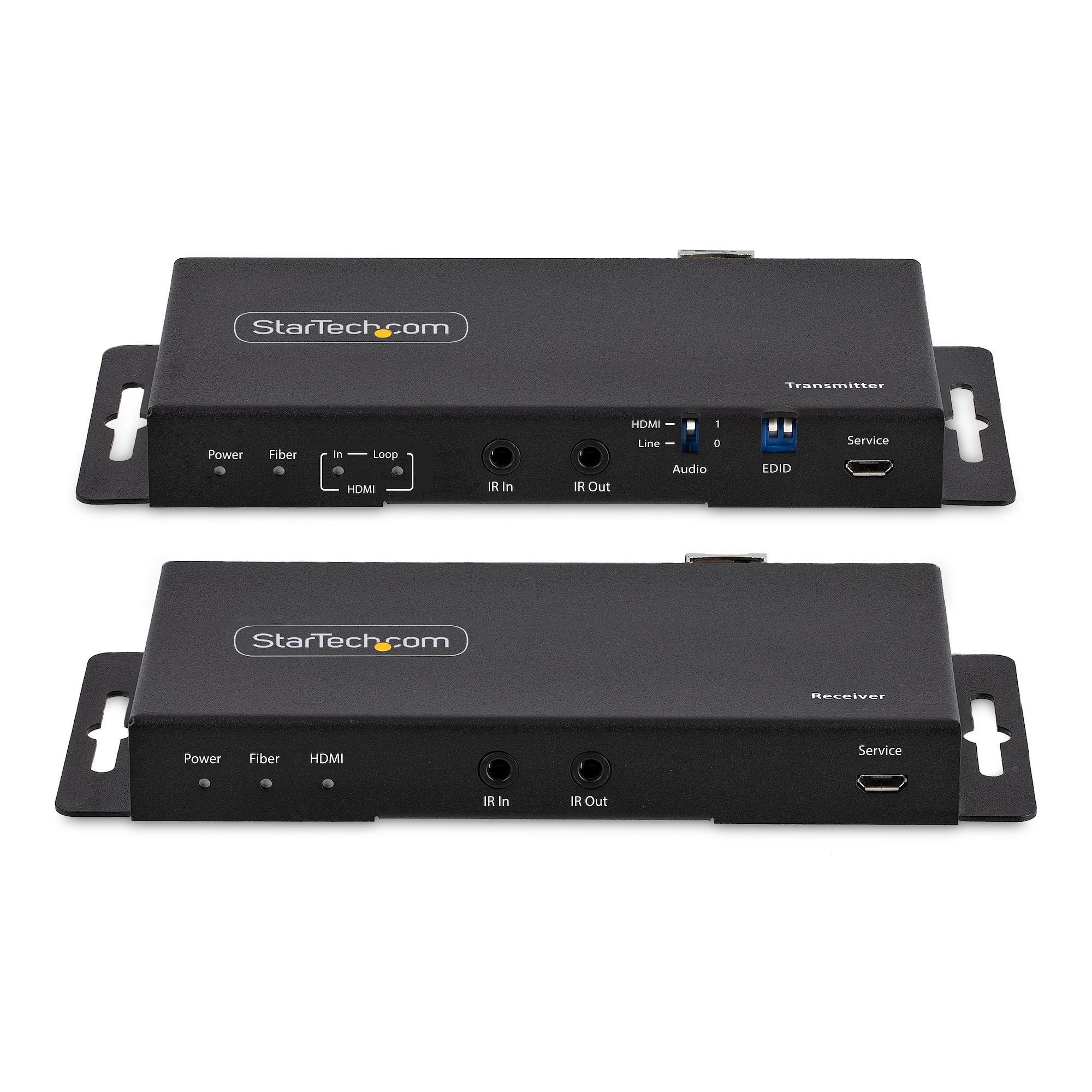 StarTech.com 光ファイバーHDMIエクステンダー IRコントロール 光ファイバーケーブル(SC-SC)使用 最大800m 1920x1200/1080p ST121HDFXA khxv5rg 光ファイバーHDMIエクステンダー IRコントロール 光ファイバーケーブル