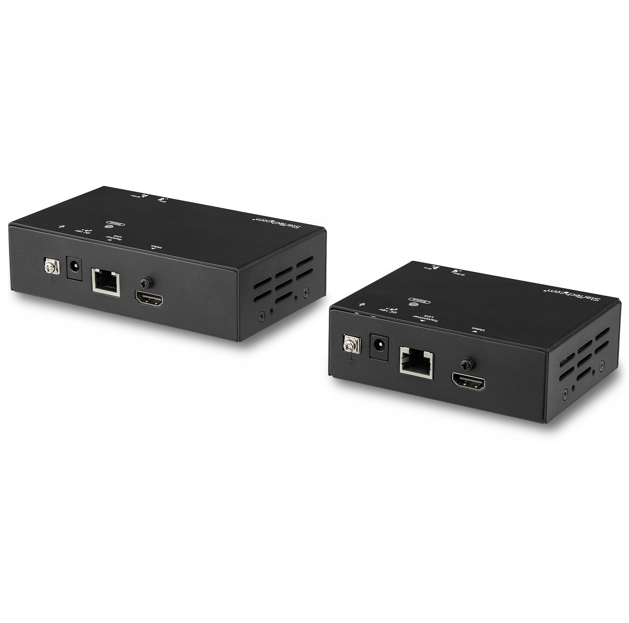 HDMI Extender with HDBaseT Transmitter and Receiver 100 m, Black