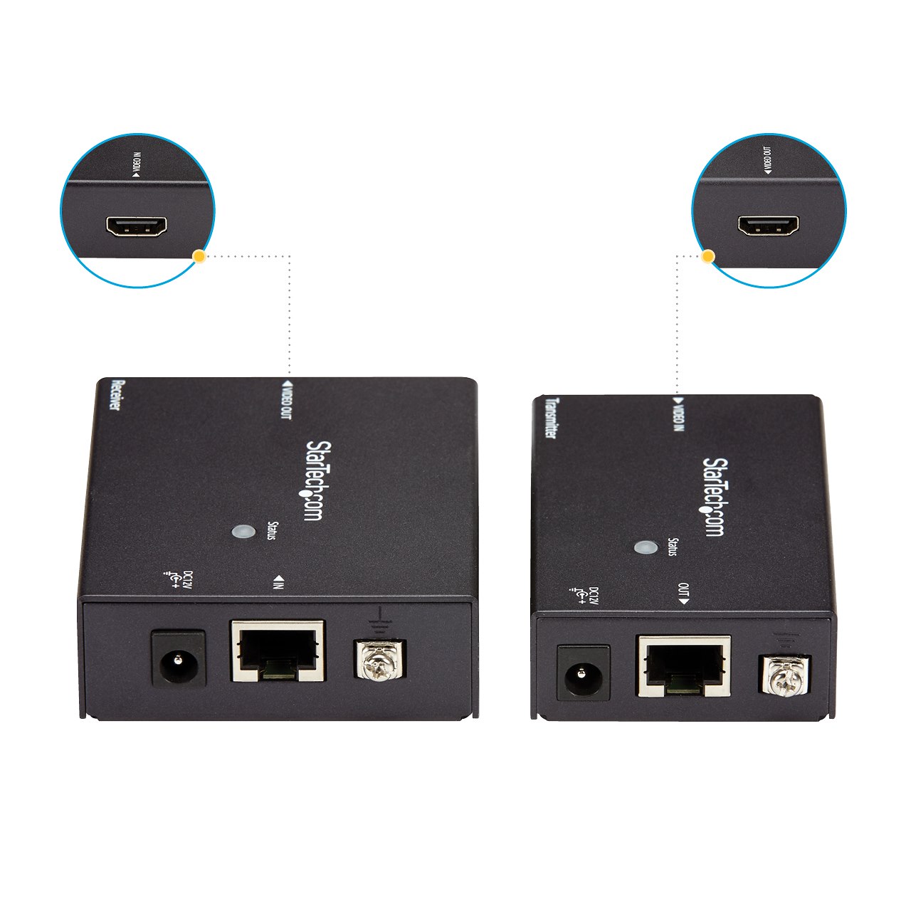 StarTech.com HDMIエクステンダー延長器 コンパクト送信機 HDBaseT規格