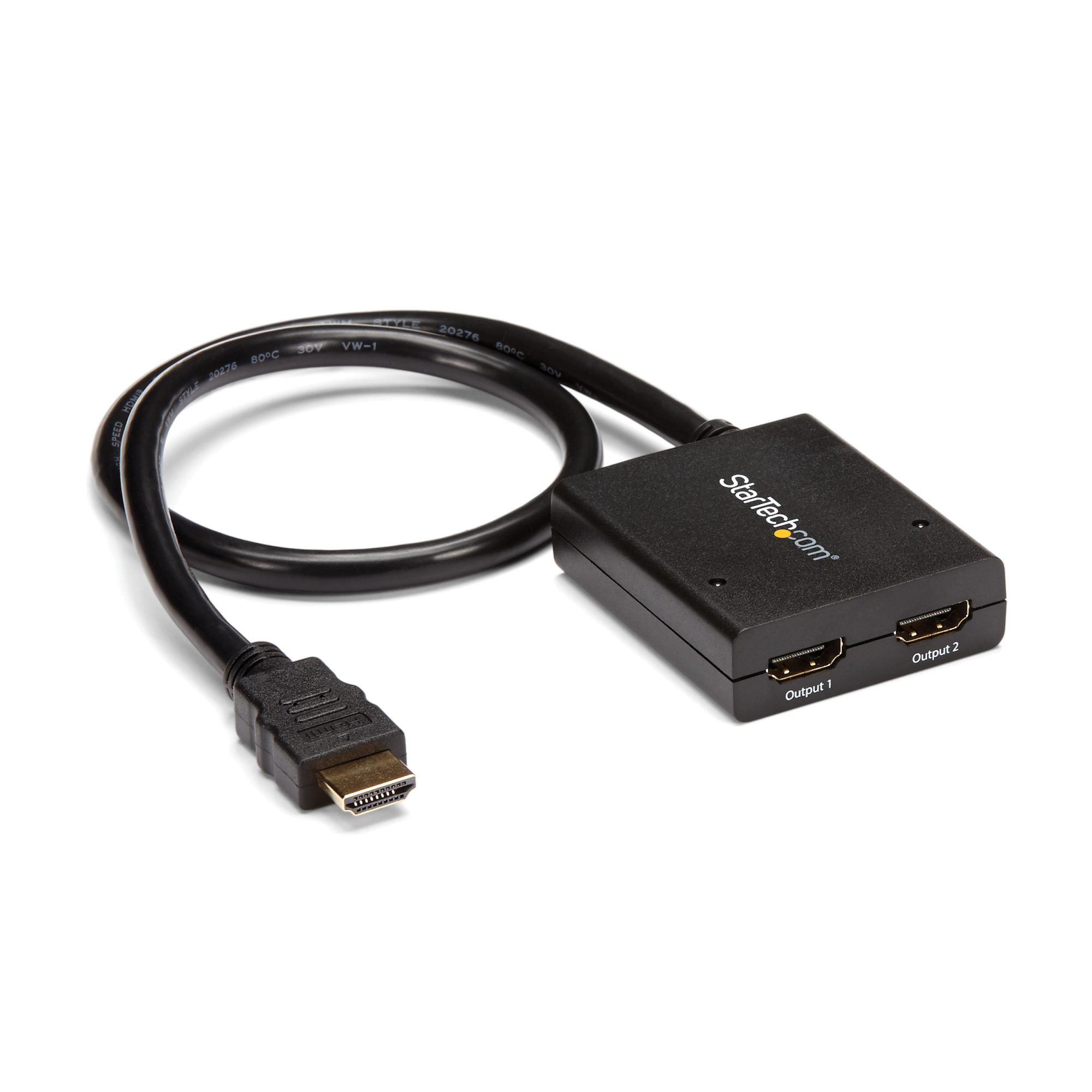 2出力 4K HDMI 分配器スプリッター USBバスパワー対応 4K 30Hz HDMI®スプリッタ 日本