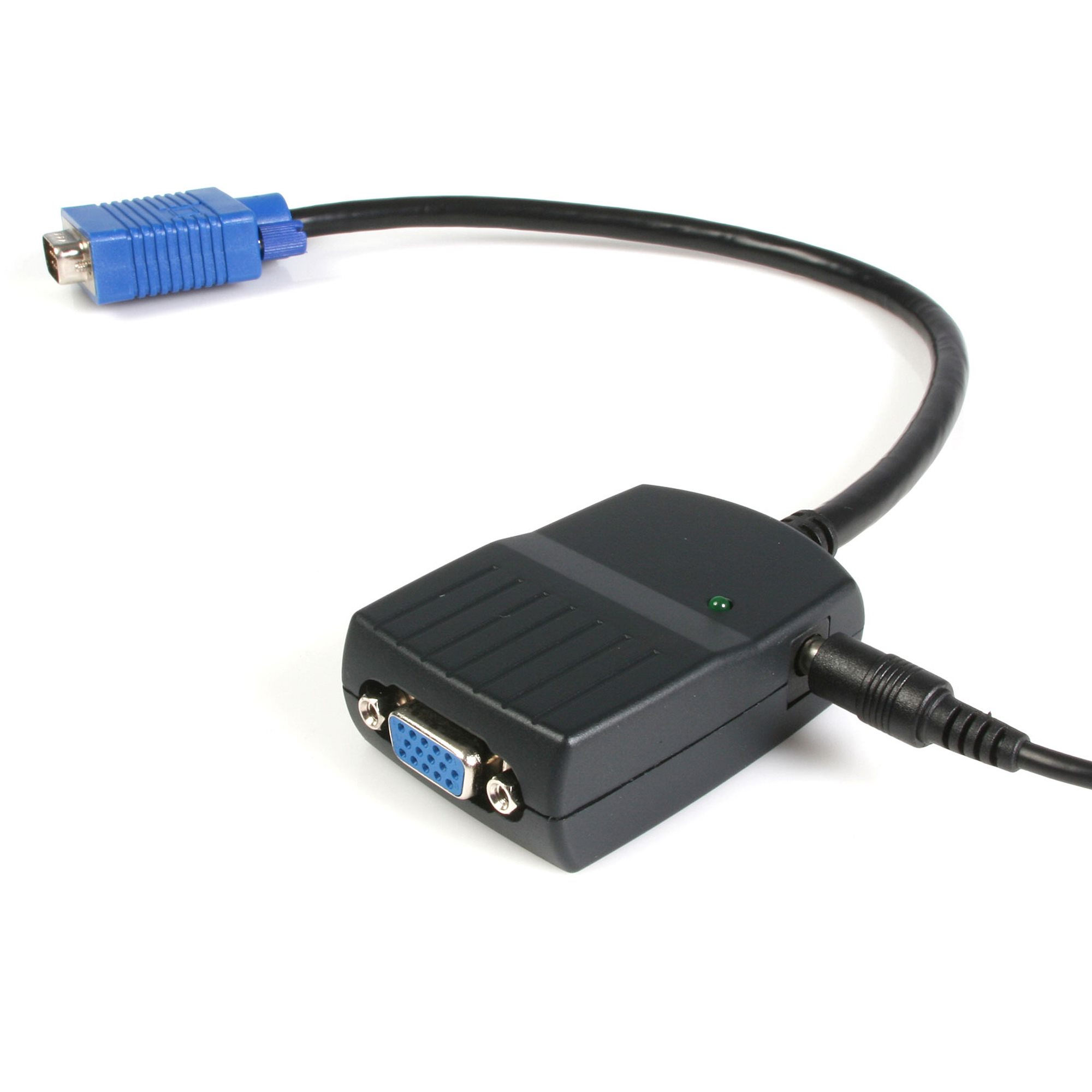 2ポートVGAディスプレイ分配器　2x VGA/アナログRGB スプリッタ/Splitter　USBバスパワー供給