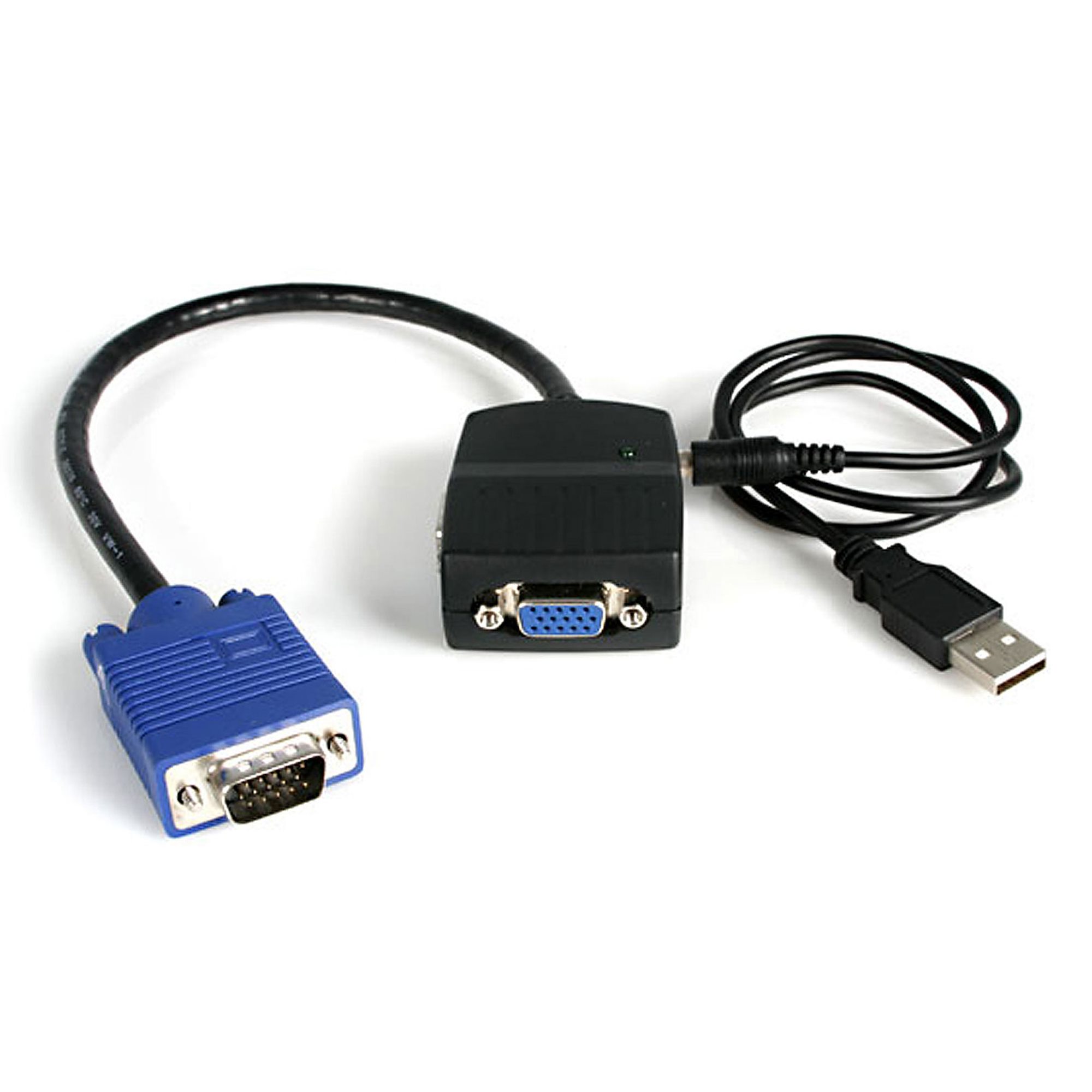 StarTech.com 2ポートVGA アナログRGBビデオスプリッタ分配器 USB-VGA