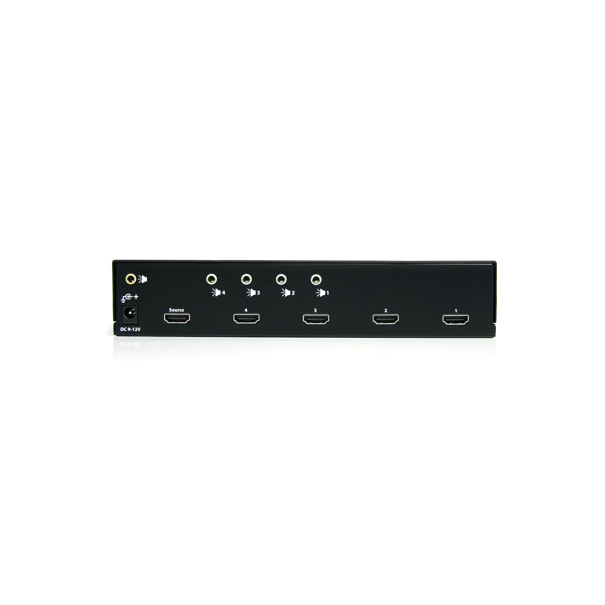 4出力対応HDMIスプリッター分配器 3.5㎜ステレオオーディオ対応 - HDMI®スプリッタ | StarTech.com 日本