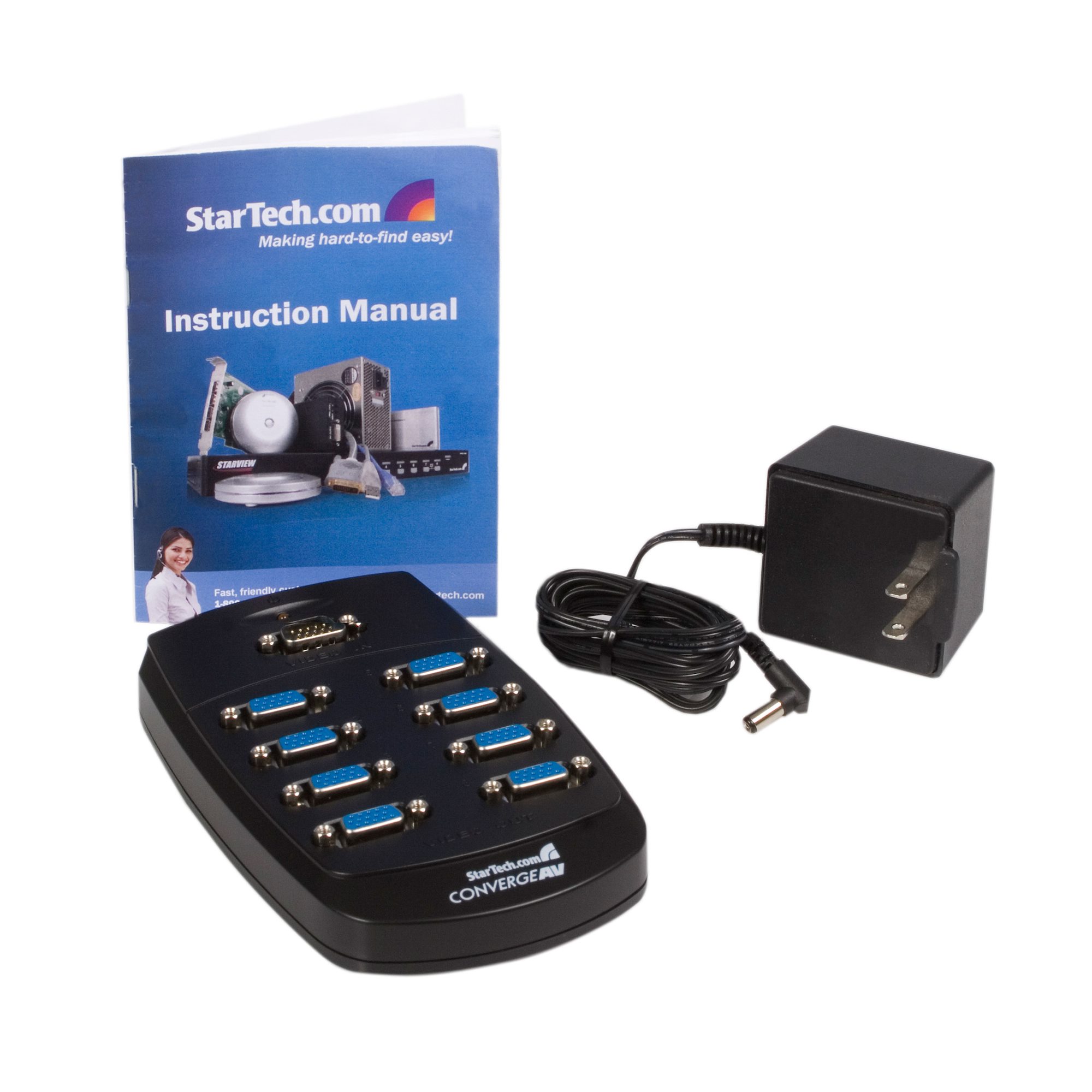 ST128 StarTech VideoView 8-Port VGA Video Splitter - Thumbnail 3