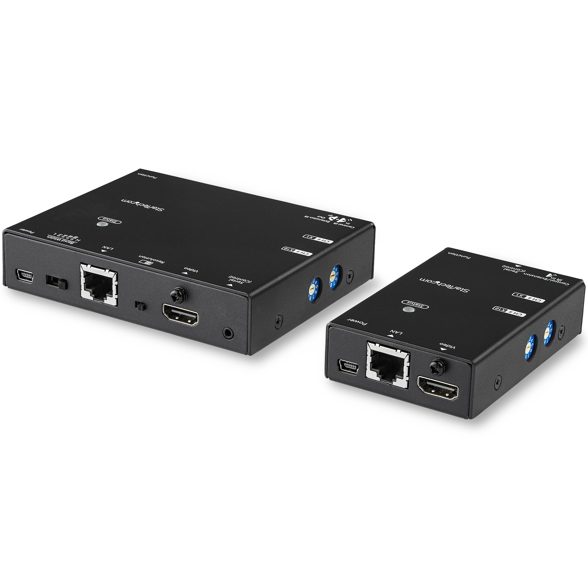 HDMI LANエクステンダー カテゴリ6ケーブル使用 PoE給電 最大100mまで延長 ST121HDBT20L