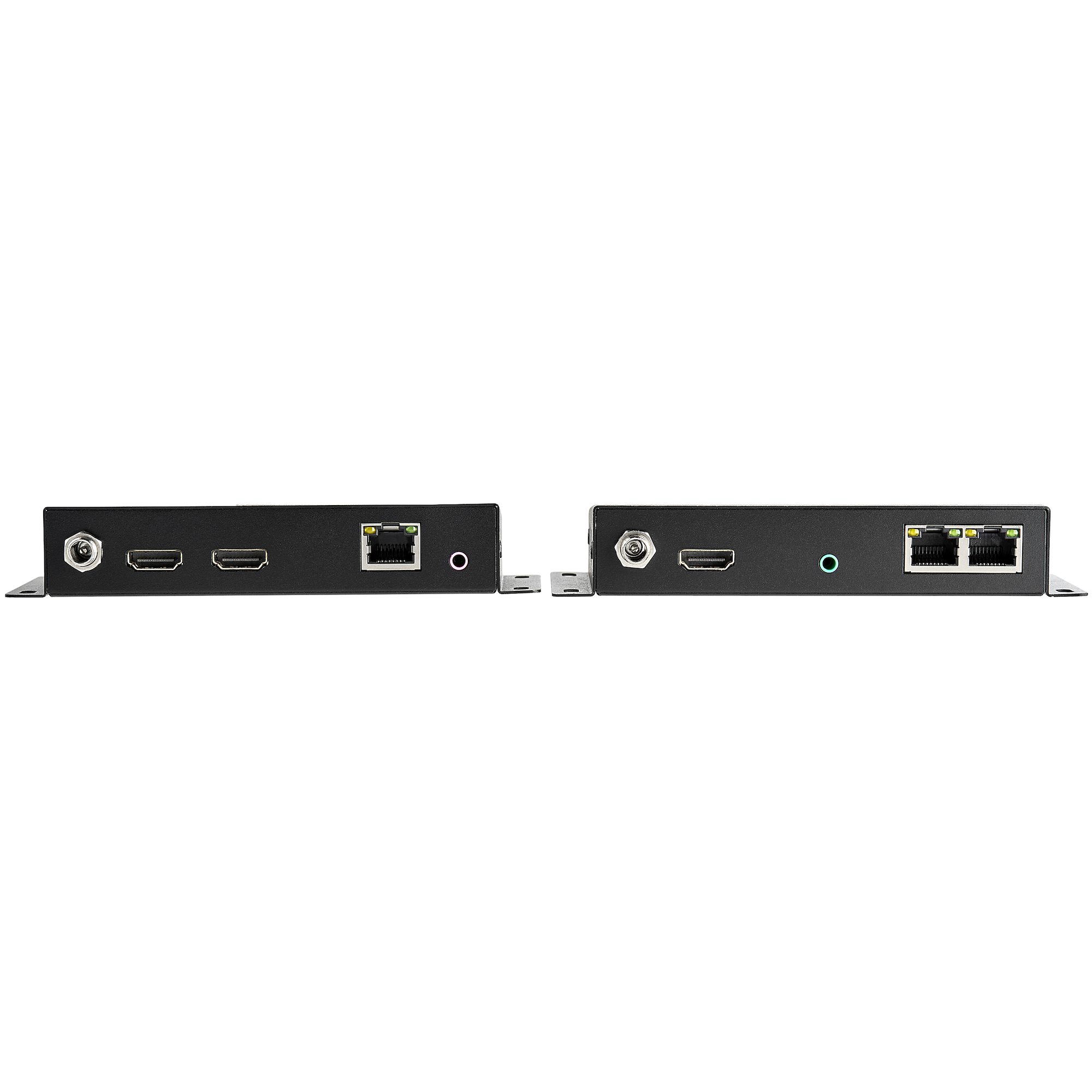 IP対応HDMIエクステンダー 1080p/60Hz HDMI延長器 スイッチ経由LAN/Ethernet対応エクステンダ 送信機/受信機セット  150m延長 Cat5e/Cat6ケーブル使用