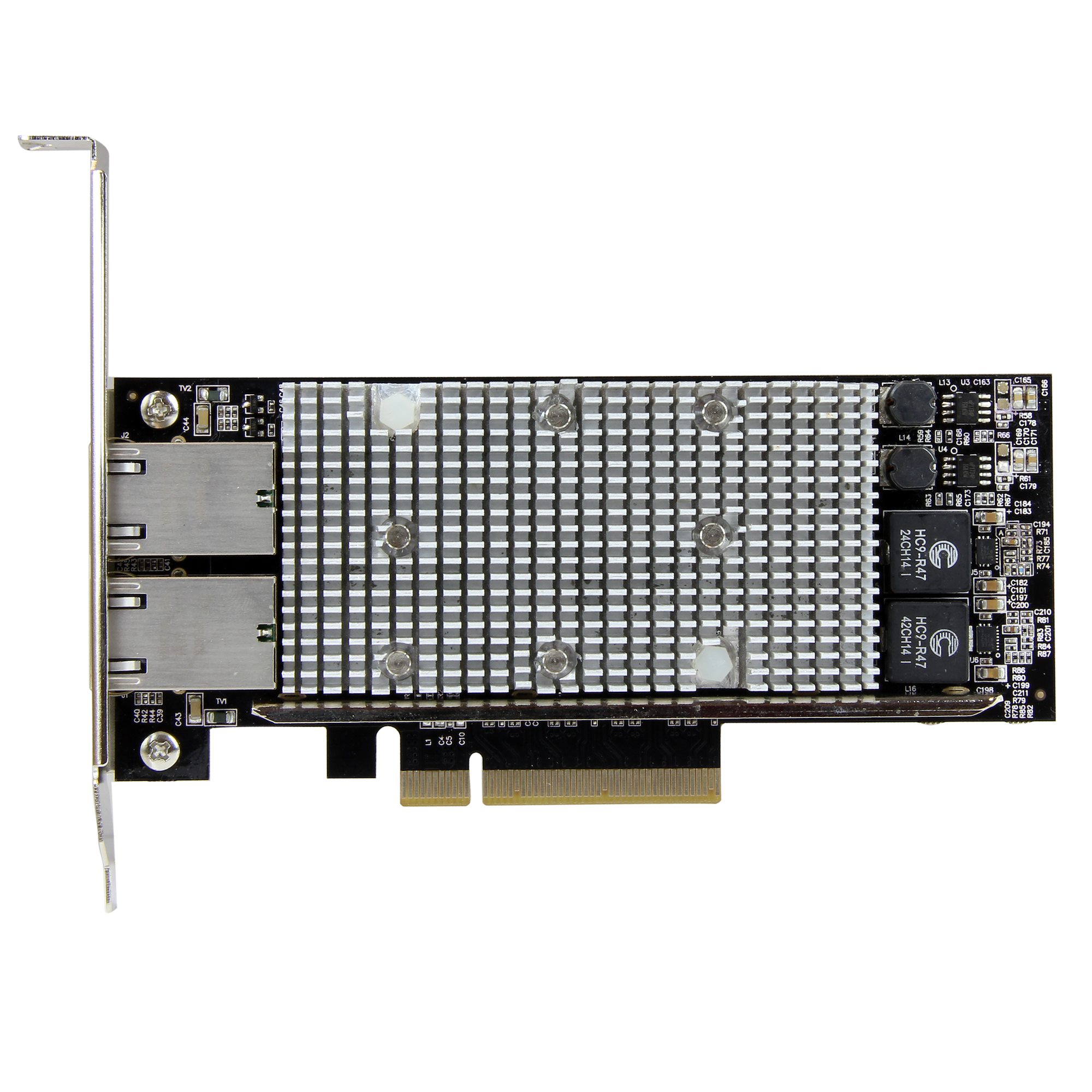 10GBase-T Ethernet 2ポート増設PCI Express対応LANカード　Intel X540チップ使用10ギガビットイーサネットNIC