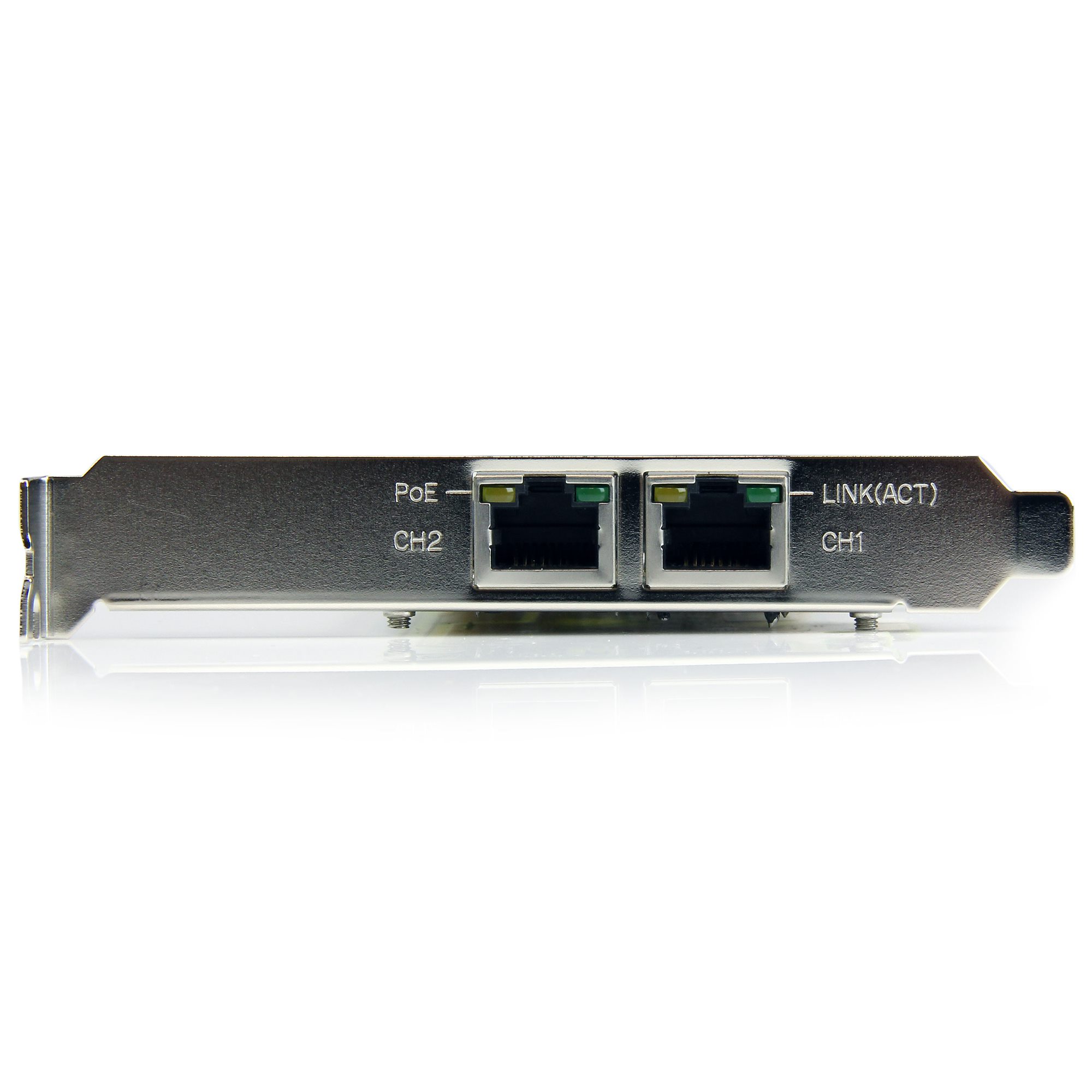 Dual Port PCI Express Gigabit Ethernet PCIe Network Card Adapter - PoE/PSE