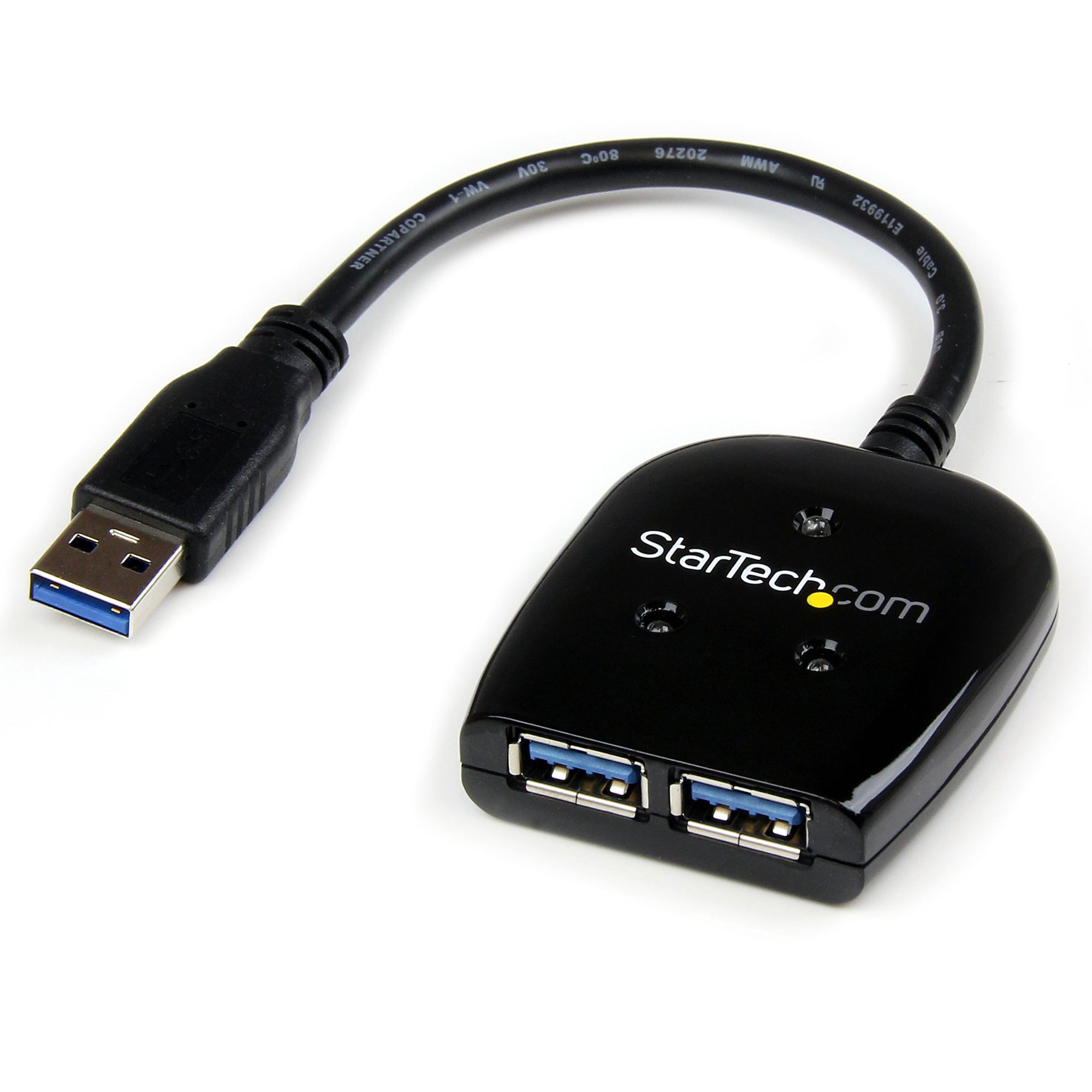 kage Hæderlig pen 2 Port USB 3.0 Hub - SuperSpeed Compact Black - USB-A Hubs | StarTech.com
