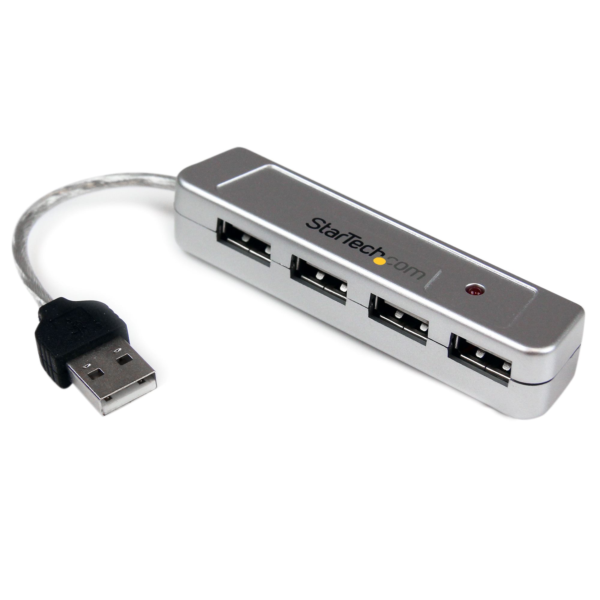 Hub Ladron USB 2.0 4 Puertos Portatil - Hubs USB-A