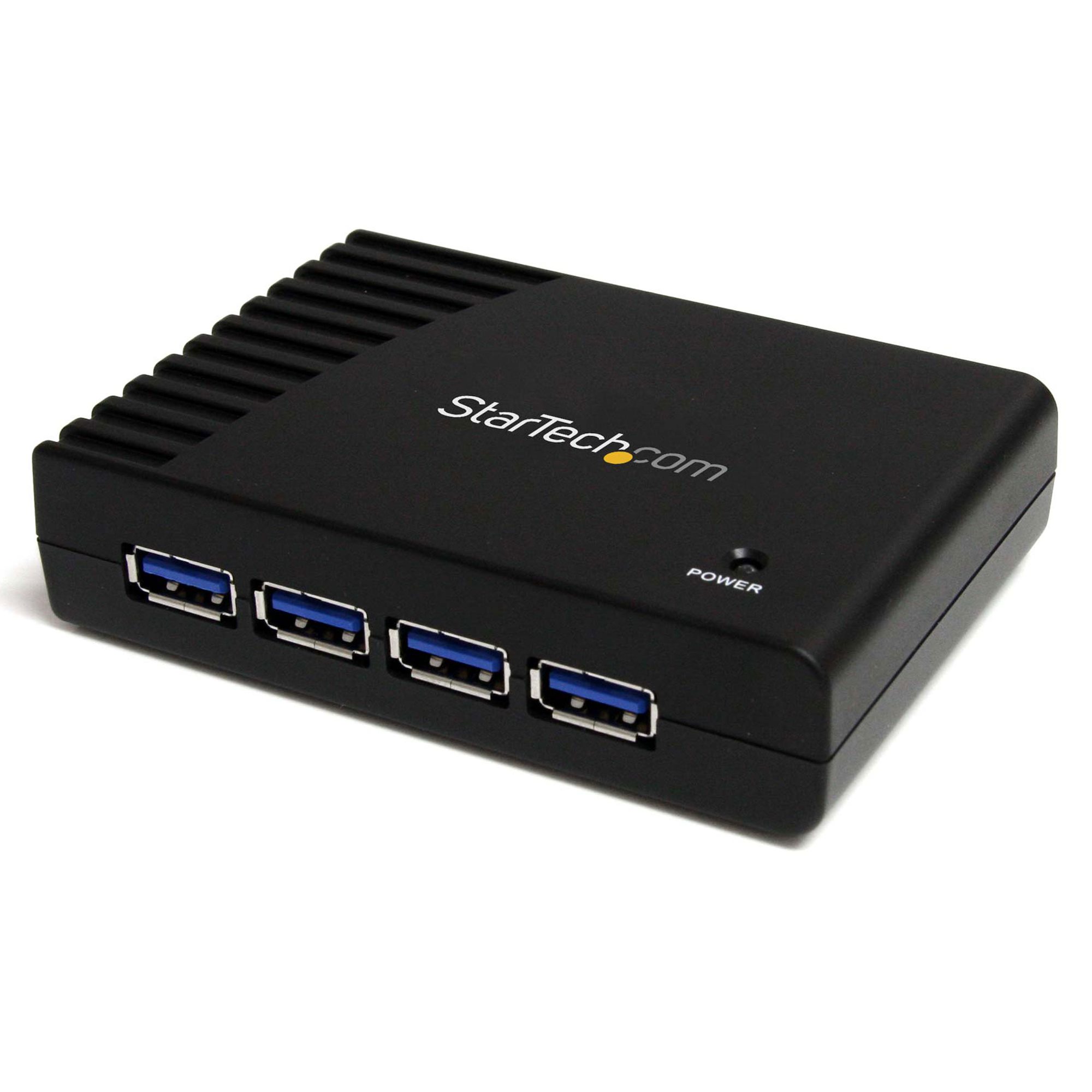 4 Port SuperSpeed USB Hub - USB-A Hubs | StarTech.com