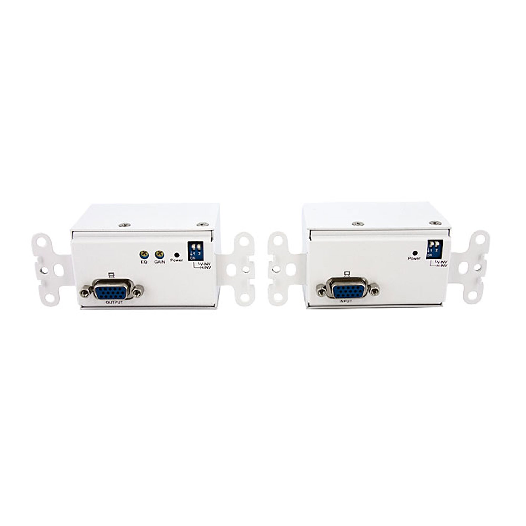 VGA Wall Plate Cat5 Video Extender Kit | UTPE Series