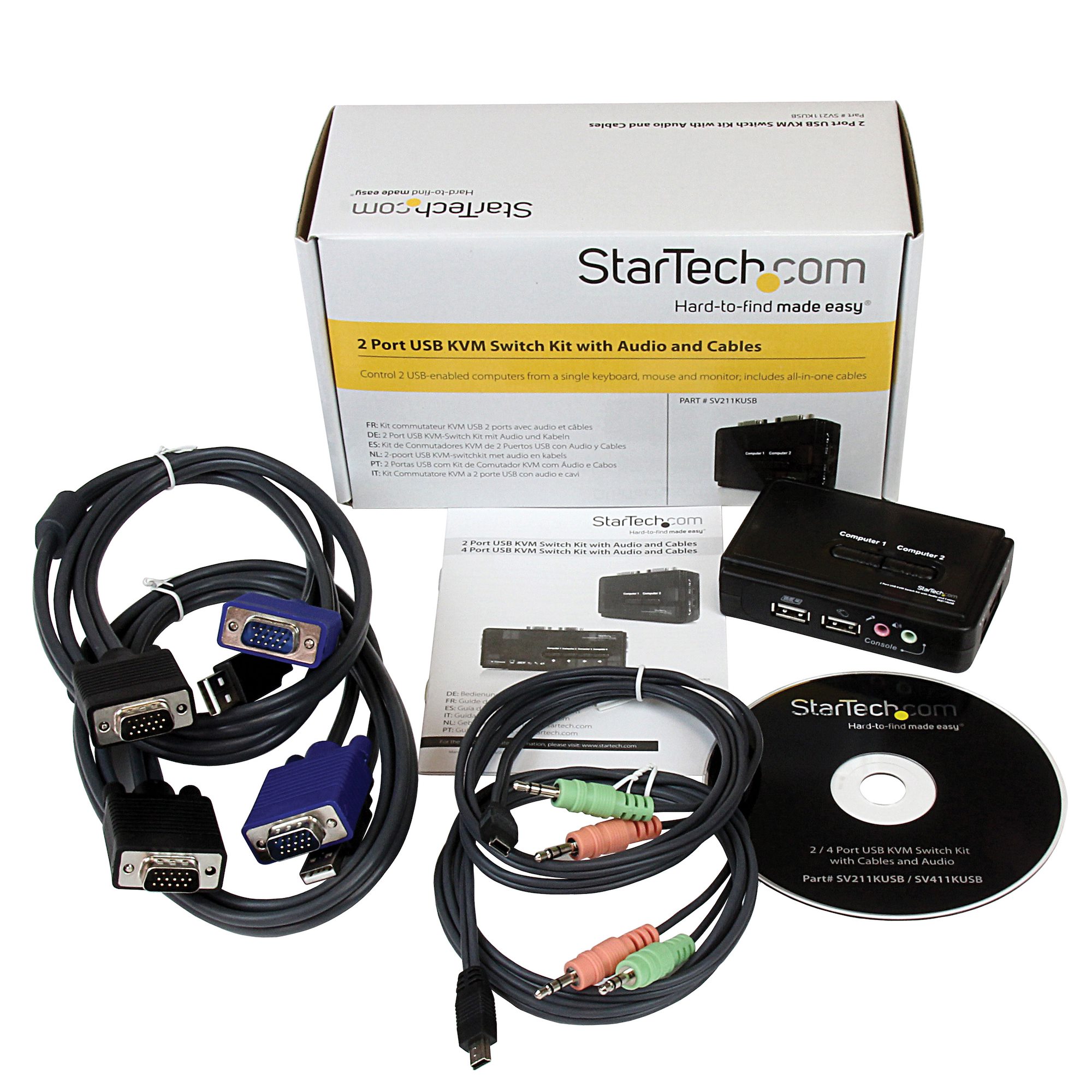 StarTech.com FTRST2 Ergonomic Rocking Foot Rest with Cable Management