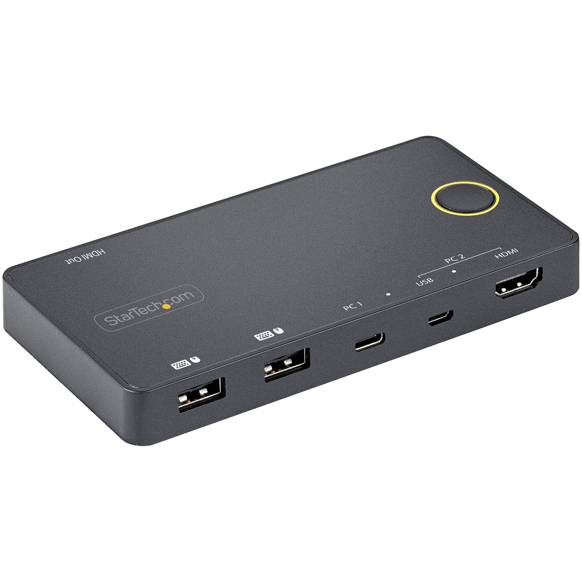 2ポートKVMスイッチ／USB-A + HDMI & USB-C切替器 - KVMスイッチ | 日本