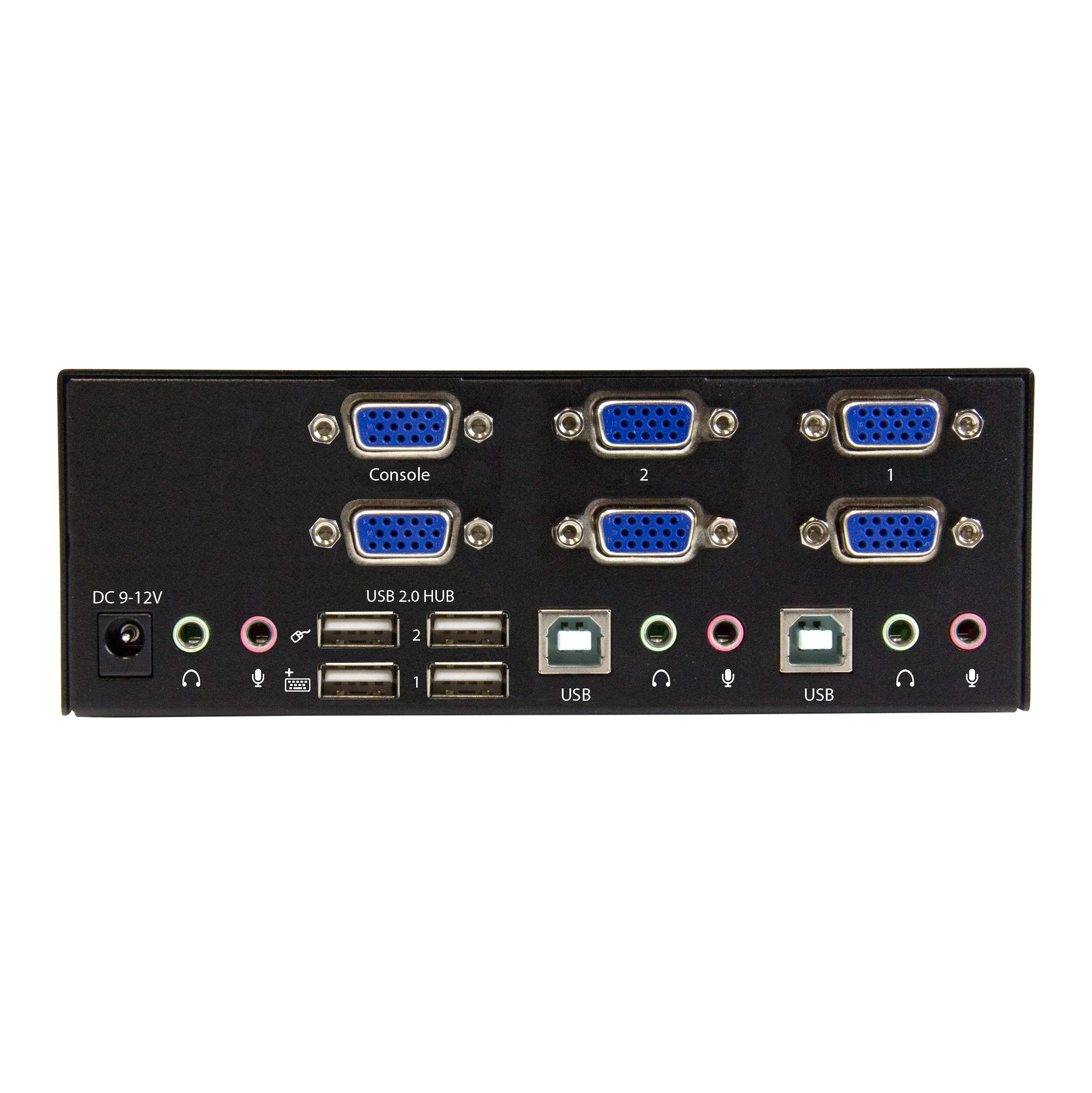 2-port KVM Switch w/ Dual VGA - USB 2.0 - KVM Switches, Server Management