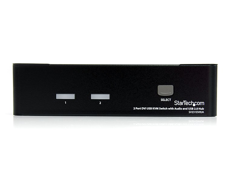 2 Port DVI USB KVM Switch with Audio - KVM Switches | StarTech.com