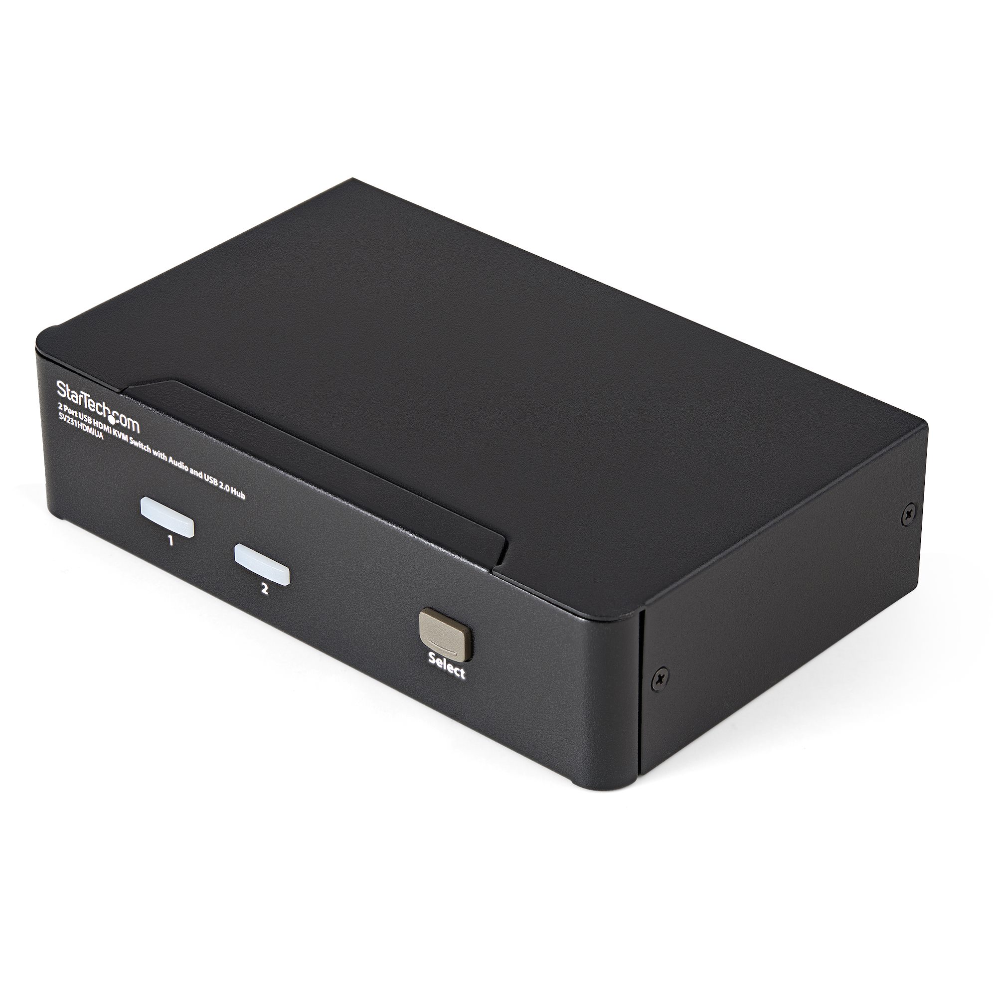 StarTech SV231HDMIUA 2 Port USB HDMI KVM Switch w/ Audio & USB 2.0 Hub 