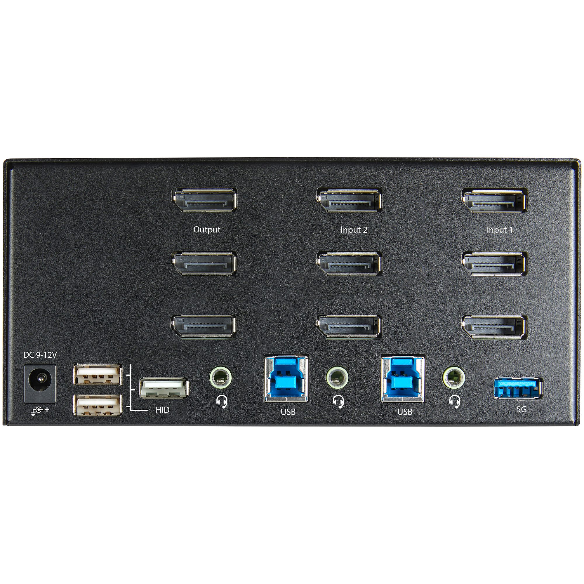 4-Port 4K DisplayPort & Audio KVM Switch with USB 3.0 Hub