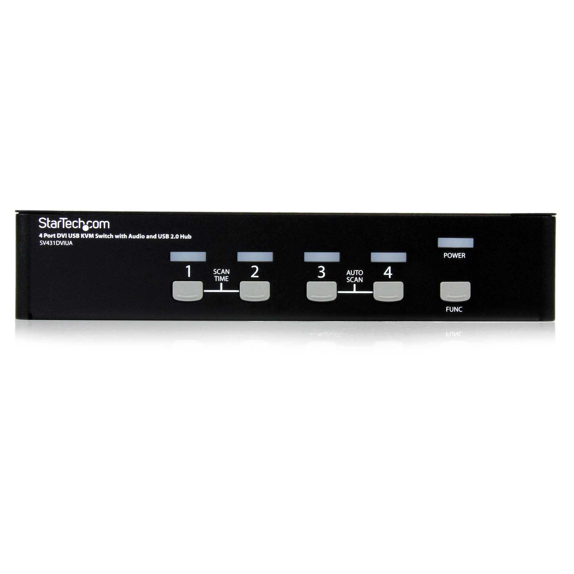 4 Port DVI USB KVM Switch with Audio - KVM Switches | Server