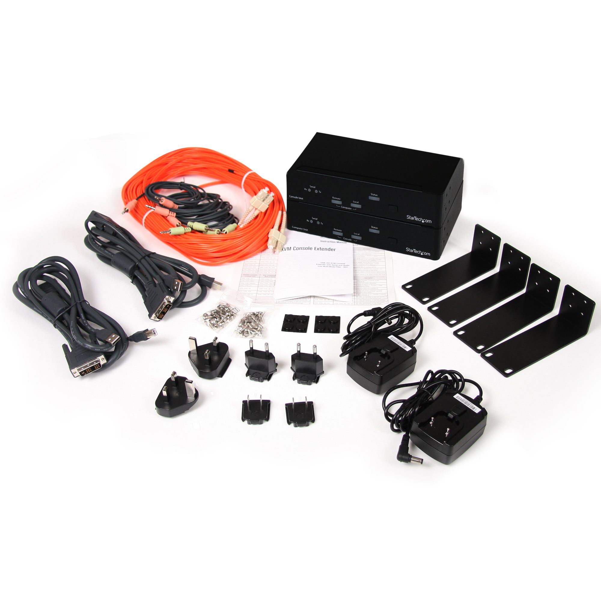 StarTech.com KVMスイッチ KVM Console Extender - KVM over MM Fiber | 2km