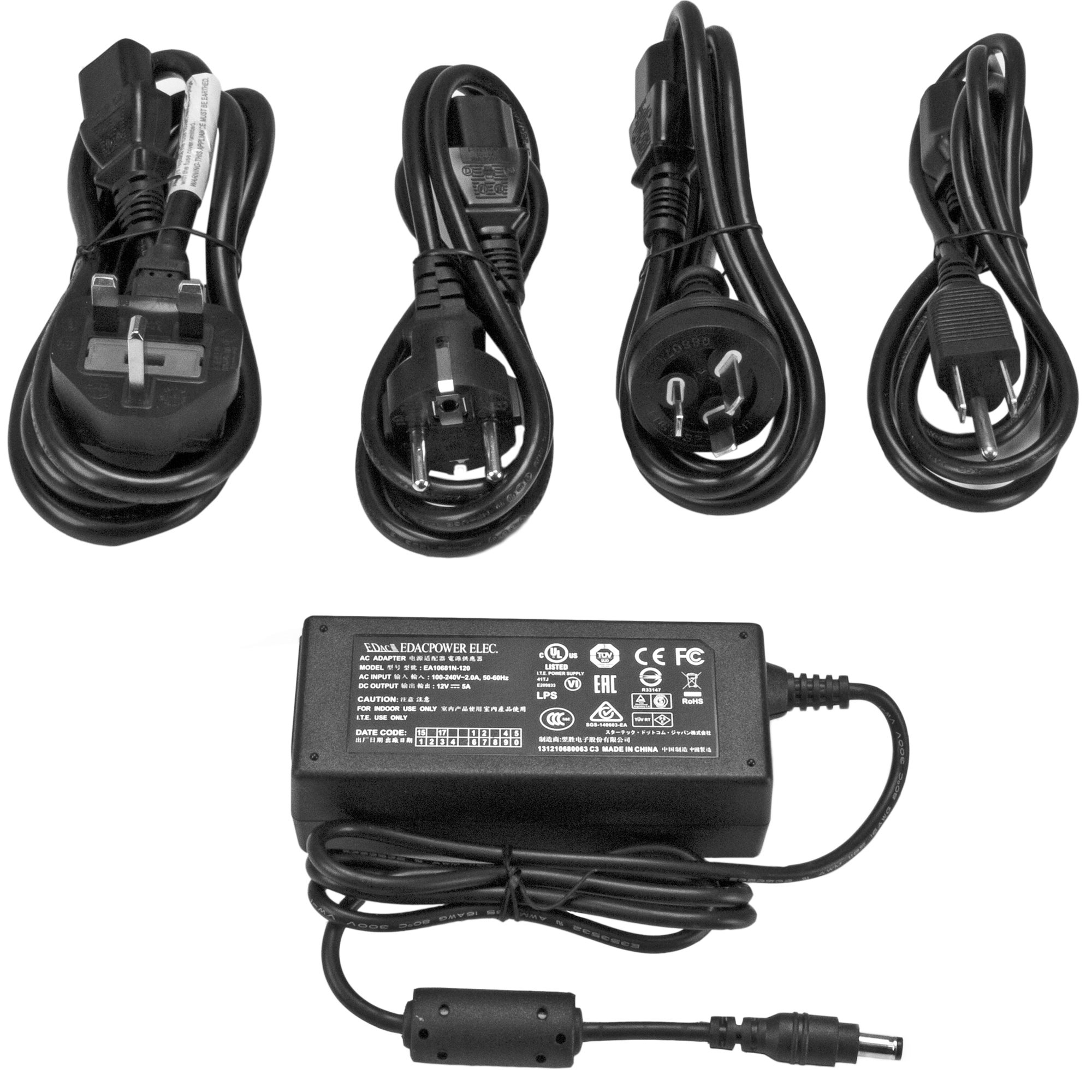 DC Power Adapter - 12V, 5A