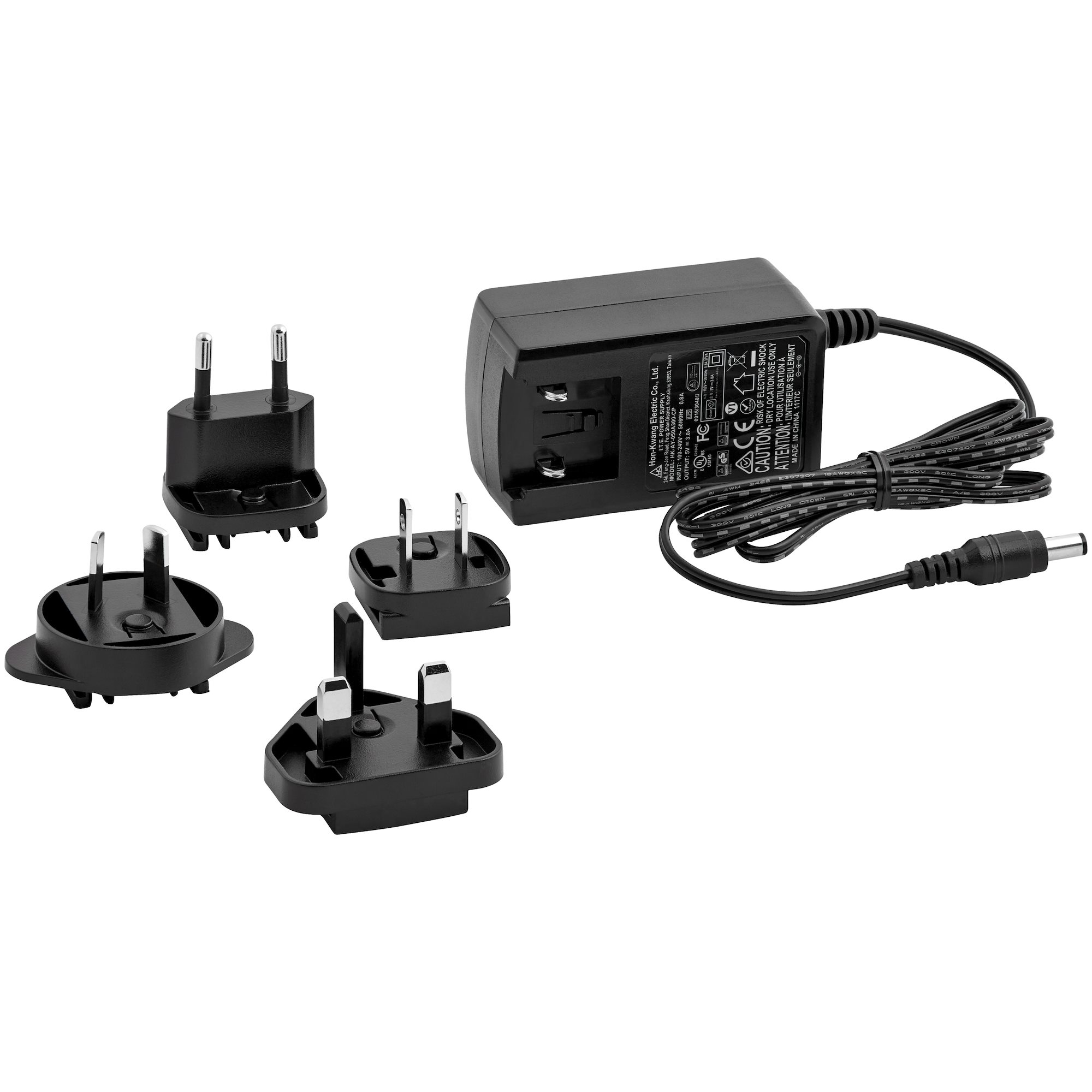 5V Power Adapter INPUT: AC 100-240V , OUTPUT: 5V, 2A 50/60Hz. for Digital  Converters, Radios, Home Appliances & Gadgets -(Black) - New 