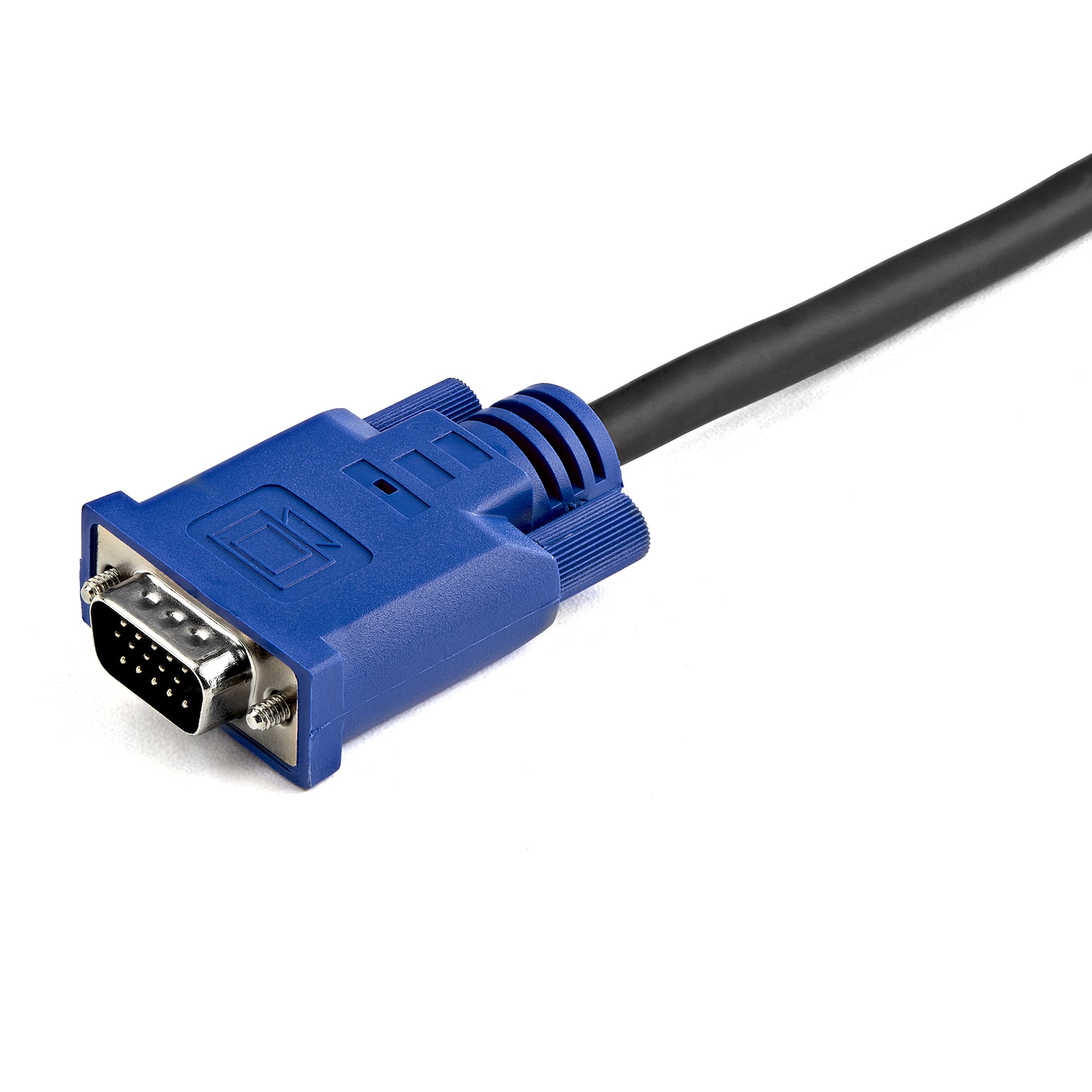 Inch-1 KVM Cable StarTech.com SVECONUS10 Ultra Thin USB VGA 2