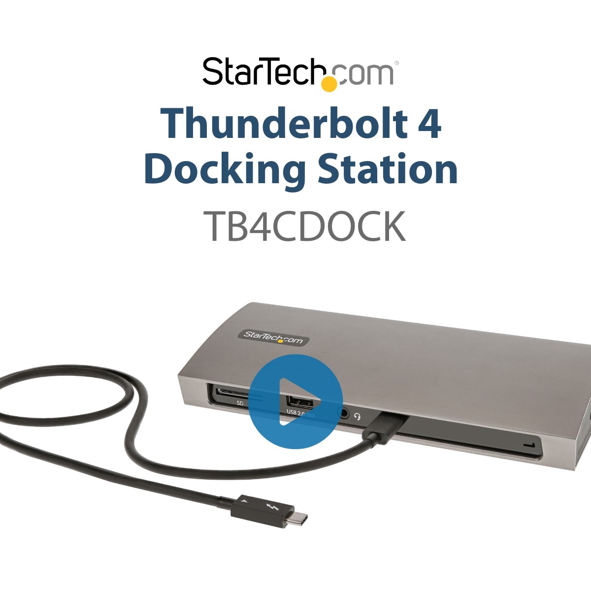 Thunderbolt 4 Dock, 96W, 2x4K 60Hz/1x8K - Thunderbolt Docking Stations |  