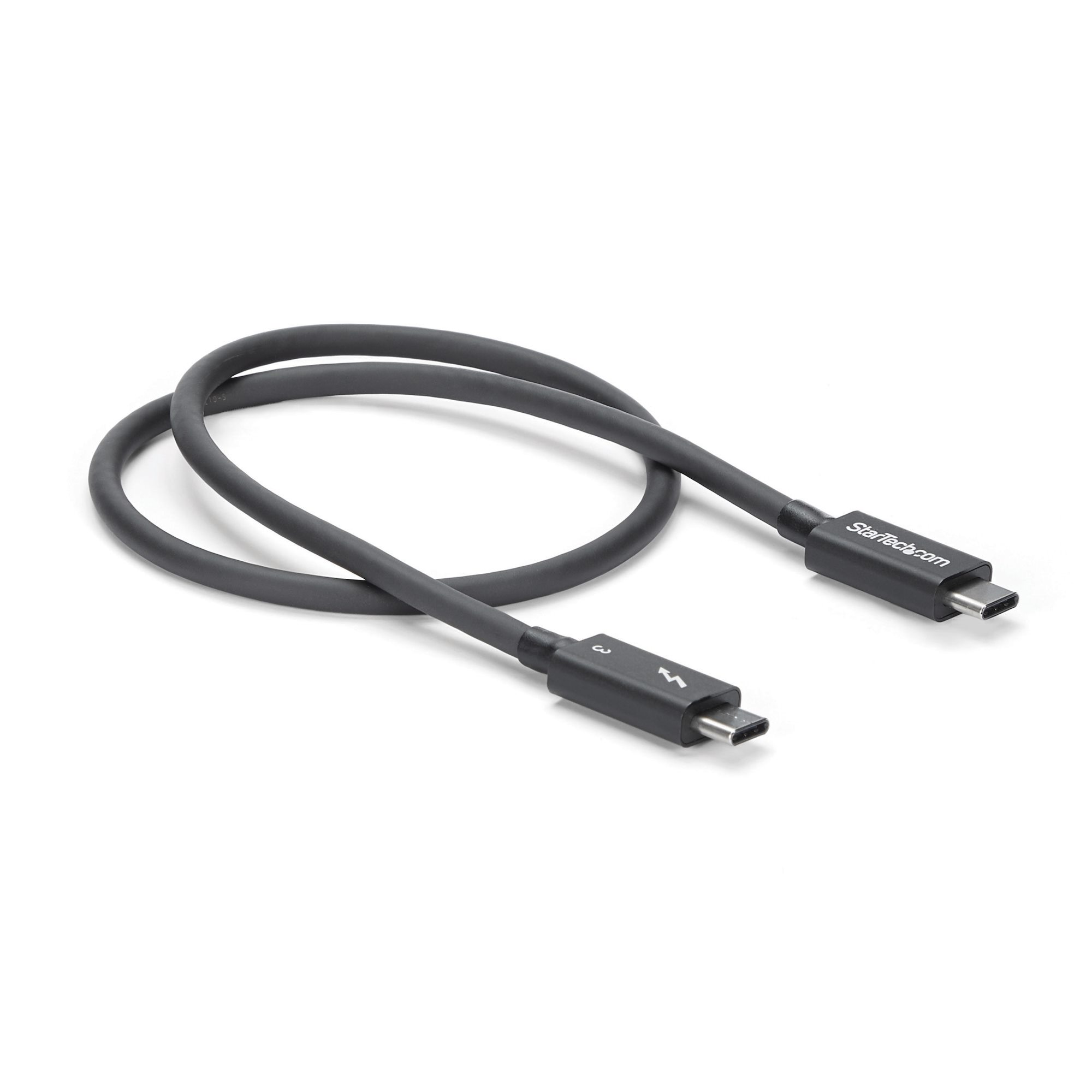 Cavo Thunderbolt 3 USB-C 70 Cm – 40 Gbps, 100W Power Delivery – Per Docking Station, SSD Esterno, MacBook Pro