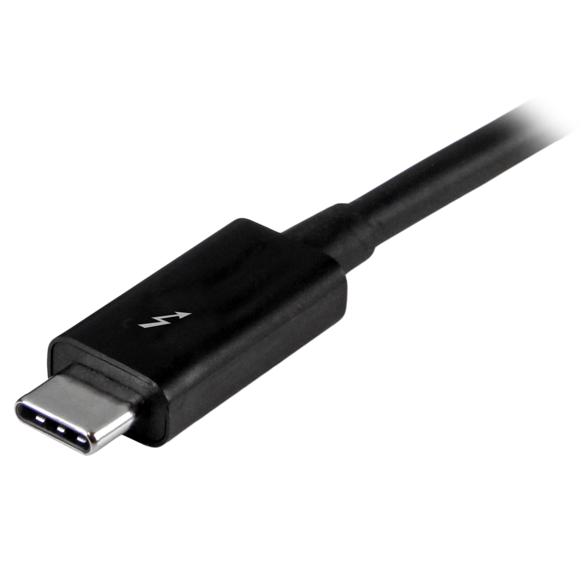 Cable 1m Thunderbolt 3 USB-C 20Gbps - Cables y adaptadores