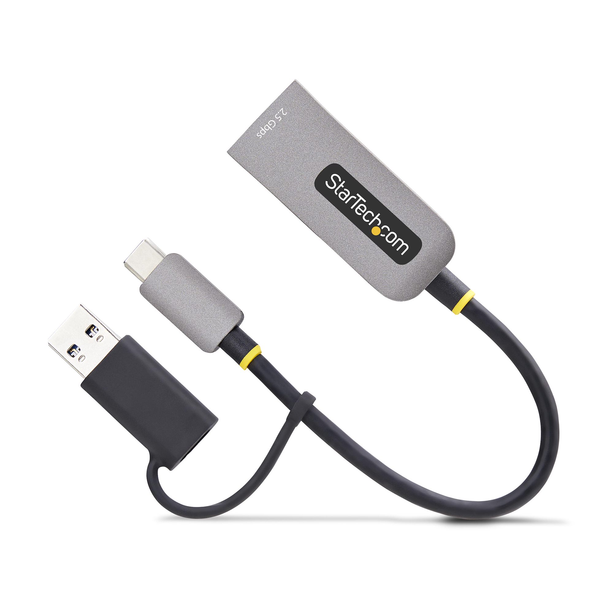 USB有線LANアダプター／USB-C＆A接続／USB 3.2 Gen1／1/2.5Gbps