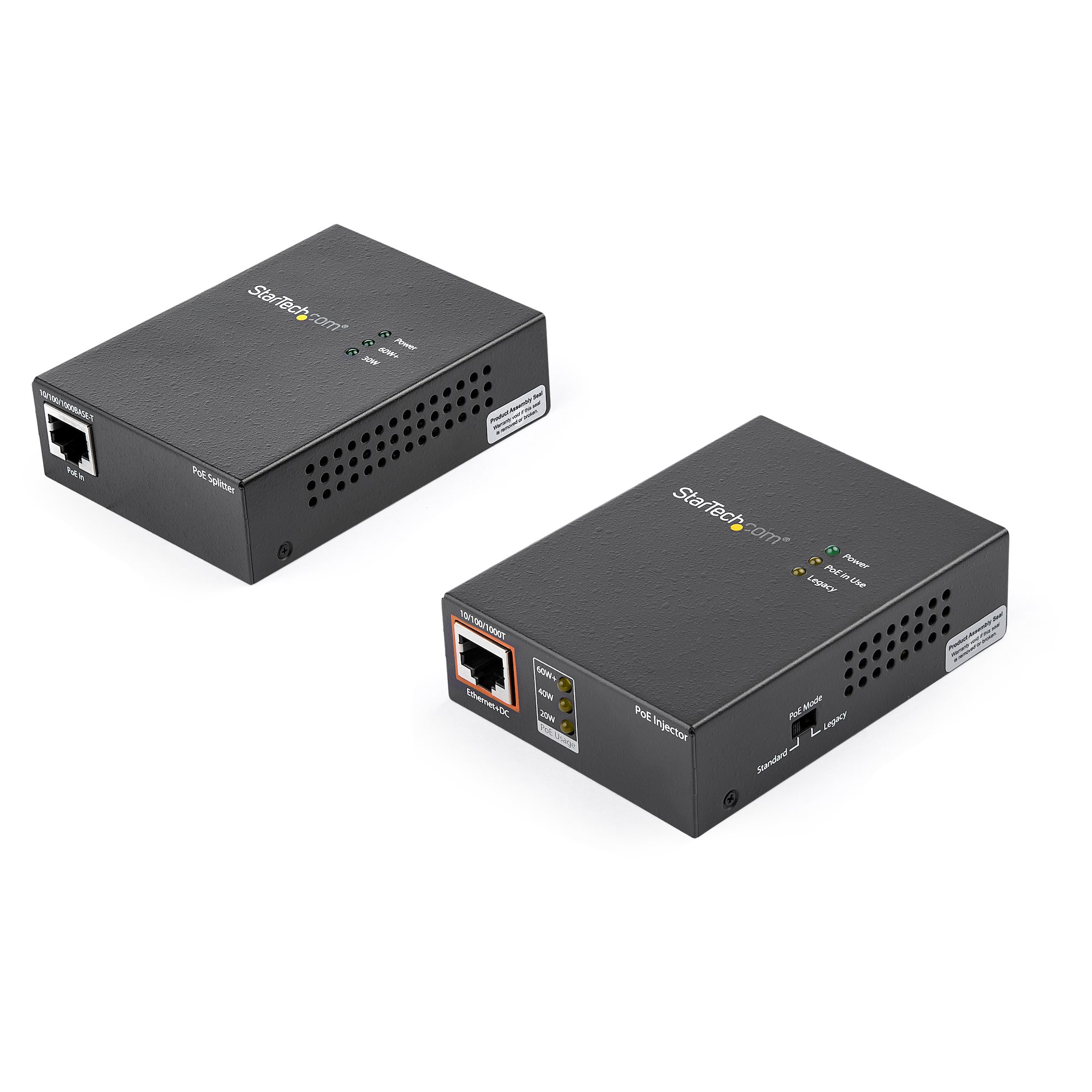 Switch Industriel 1 UltraPoE vers 4 Giga PoE+ 