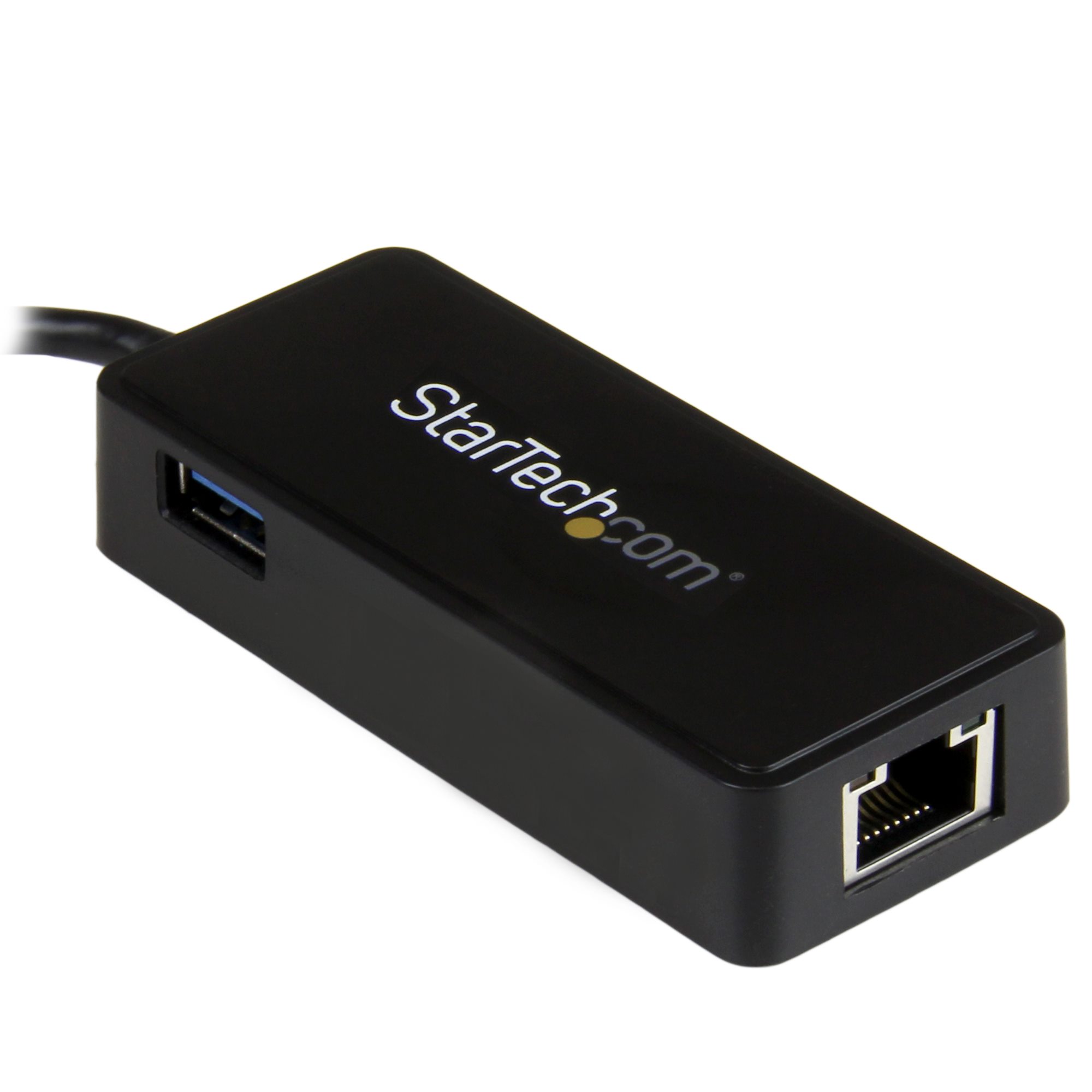 USB-C to GbE Adapter w/ Extra USB port - USB and Thunderbolt 