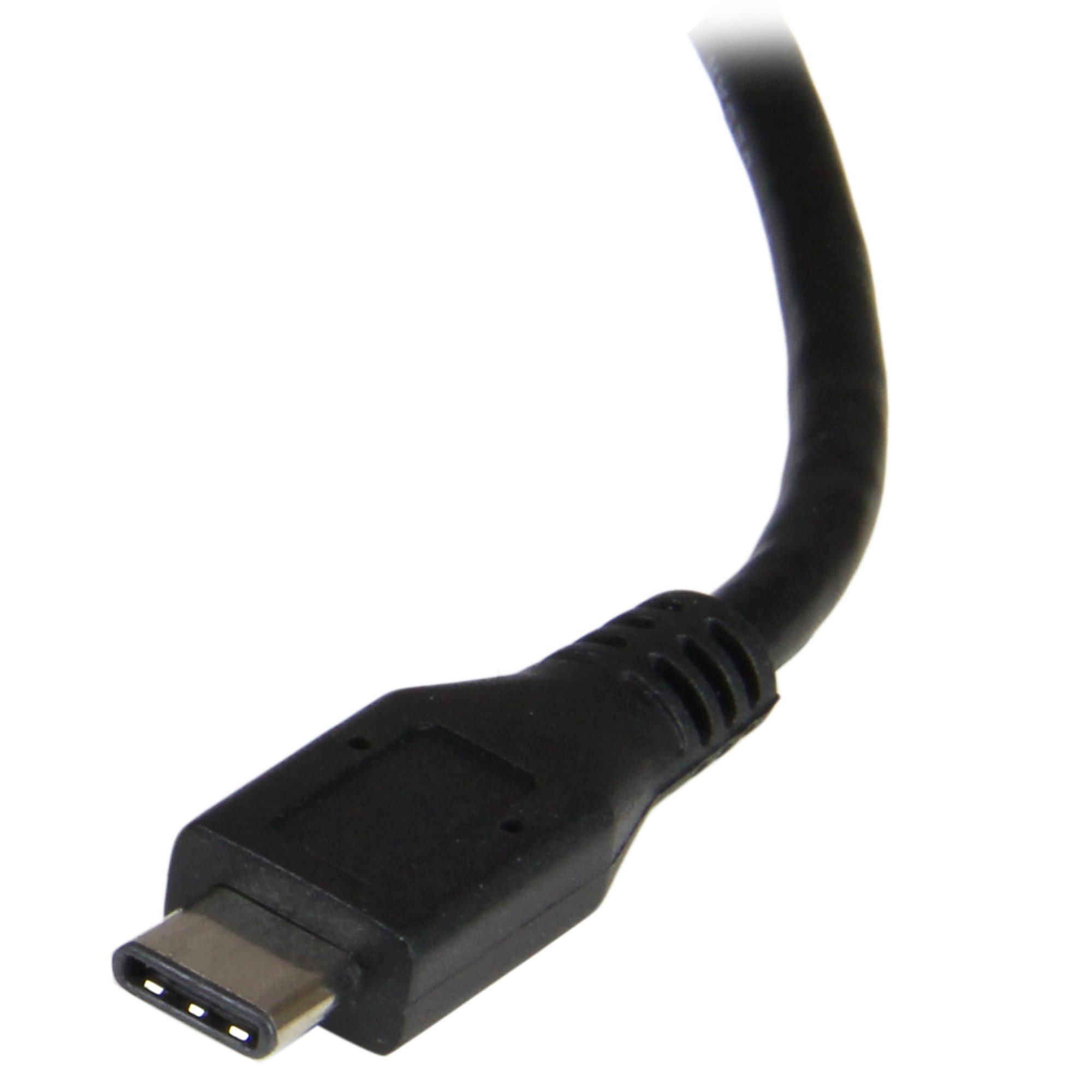 USB Type-C - 2ポートギガビット有線LAN変換アダプタ USB 3.0 Aポート x1付き