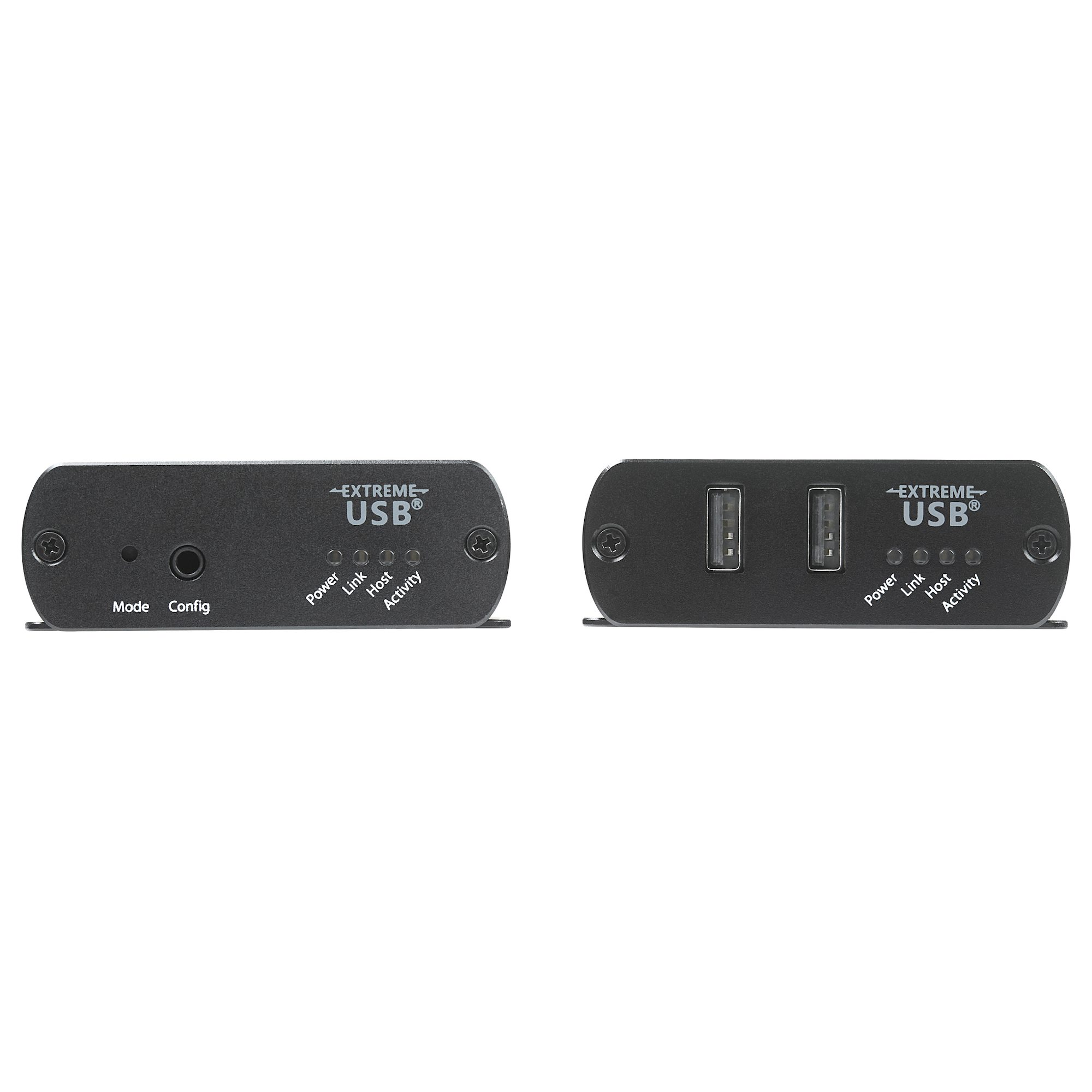2 Port USB 2.0 Extender Hub over Cat5e/6 - USB Extenders