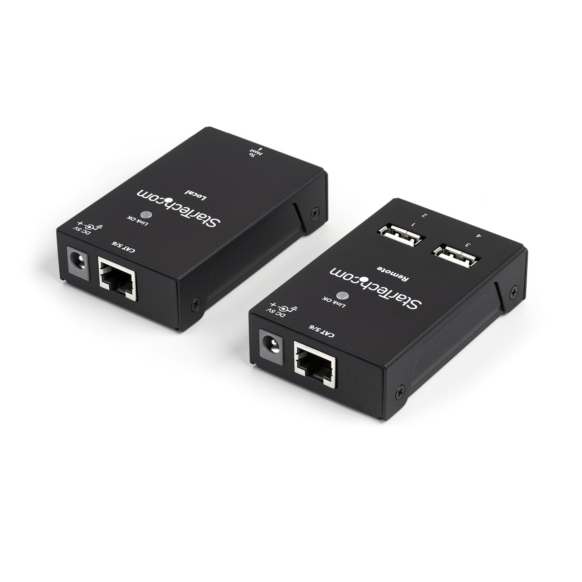 PSE 認証済USB エクステンダー EX102 LAN 延長 USB ハブ 4出力 延長器 60m 延長 Yukidoke CAT5e C