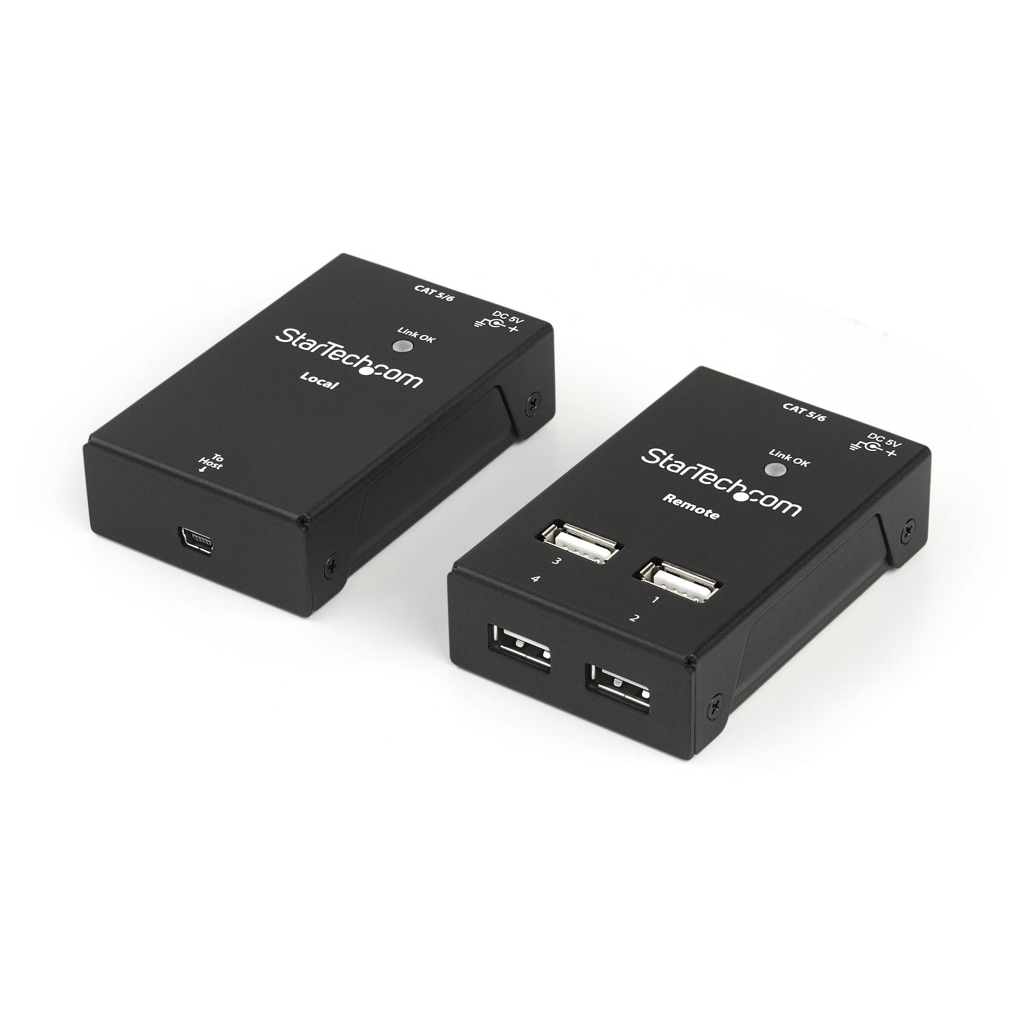 PSE 認証済USB エクステンダー EX102 LAN 延長 USB ハブ 4出力 延長器 60m 延長 Yukidoke CAT5e C - 1