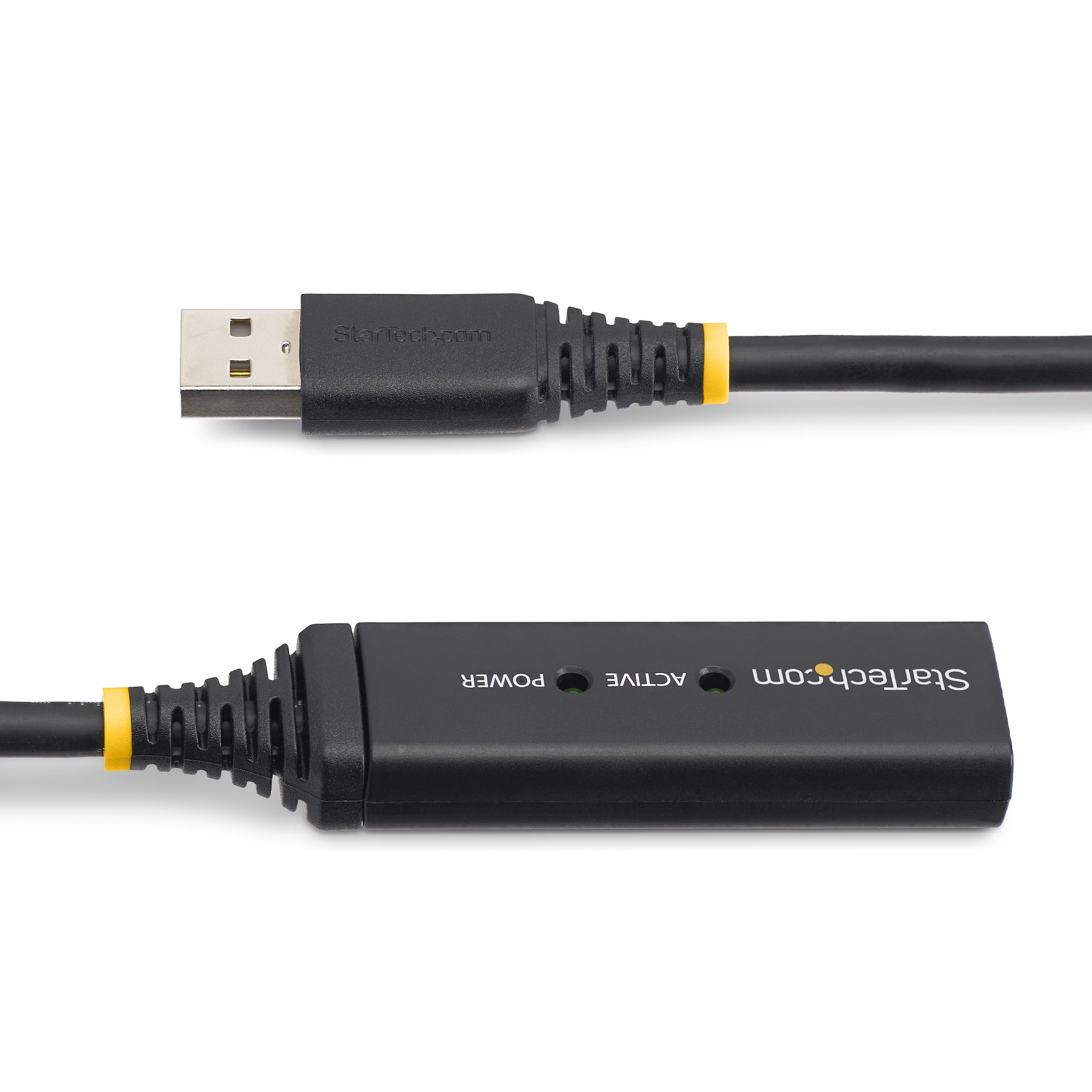 USB 2.0 アクティブ延長ケーブル 15m Type-A（オス/メス）