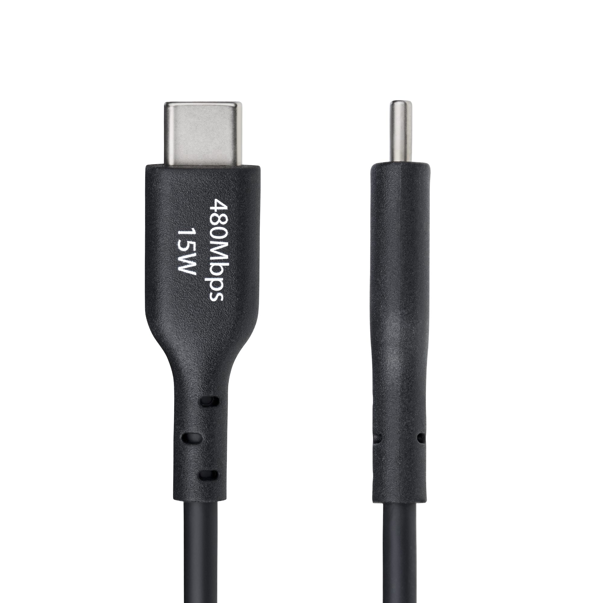 Connect a USB Type-C device to a USB-A wall charger or host computer