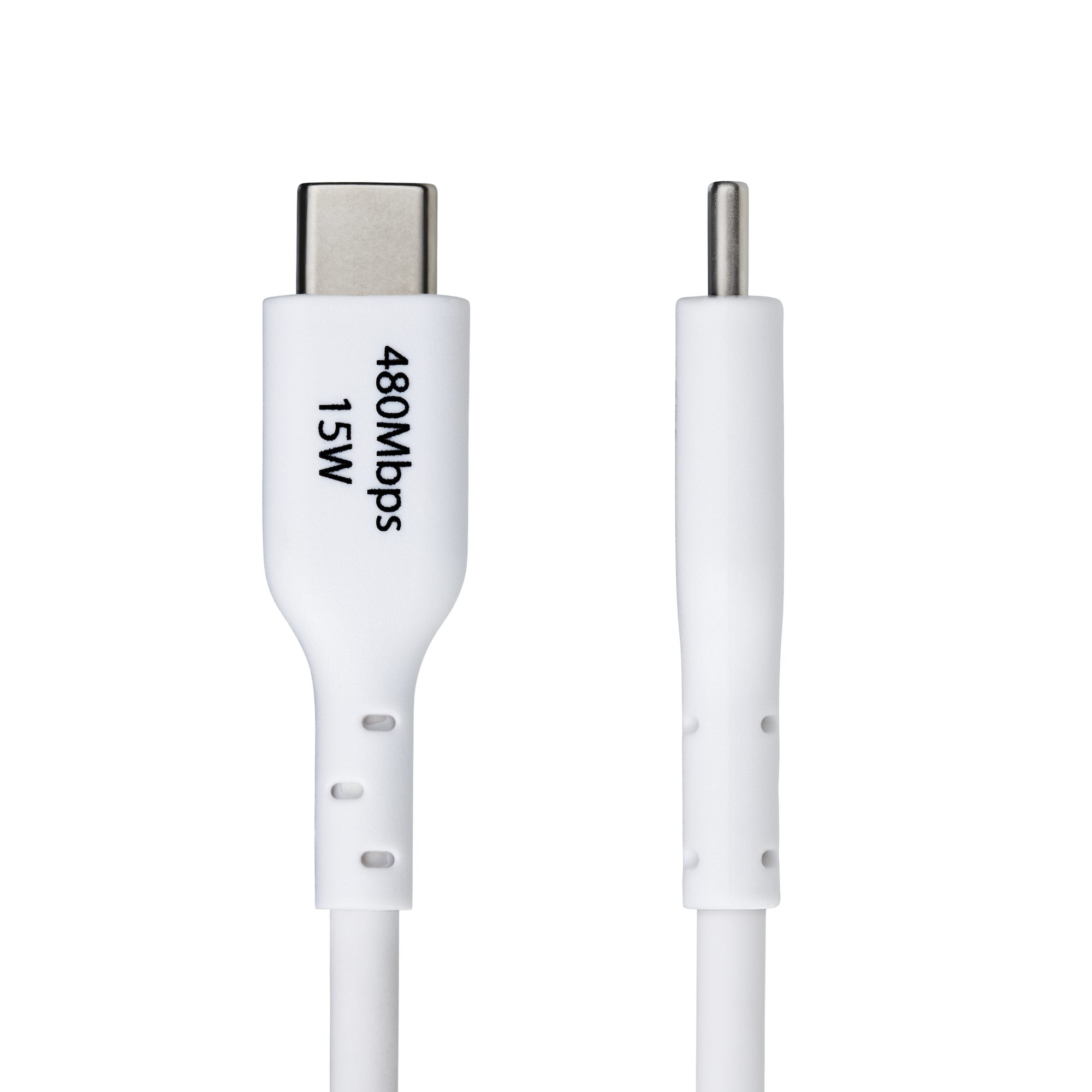 USB-A - USB-Cケーブル／2m／USB 2.0／Type A to Type-C／3A／オス